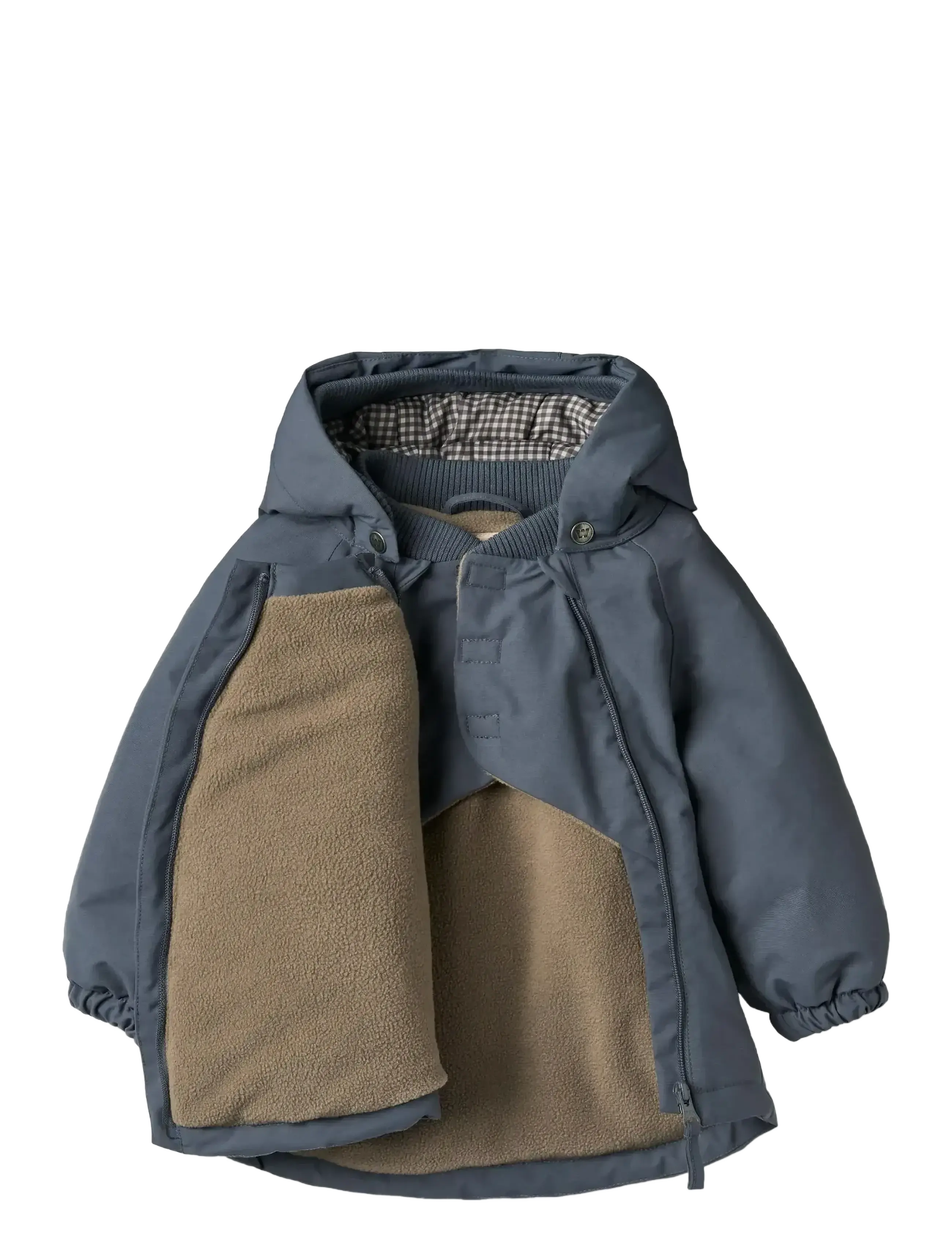 Wheat - Tech Jacket Sascha - anoraks - greyblue - 2