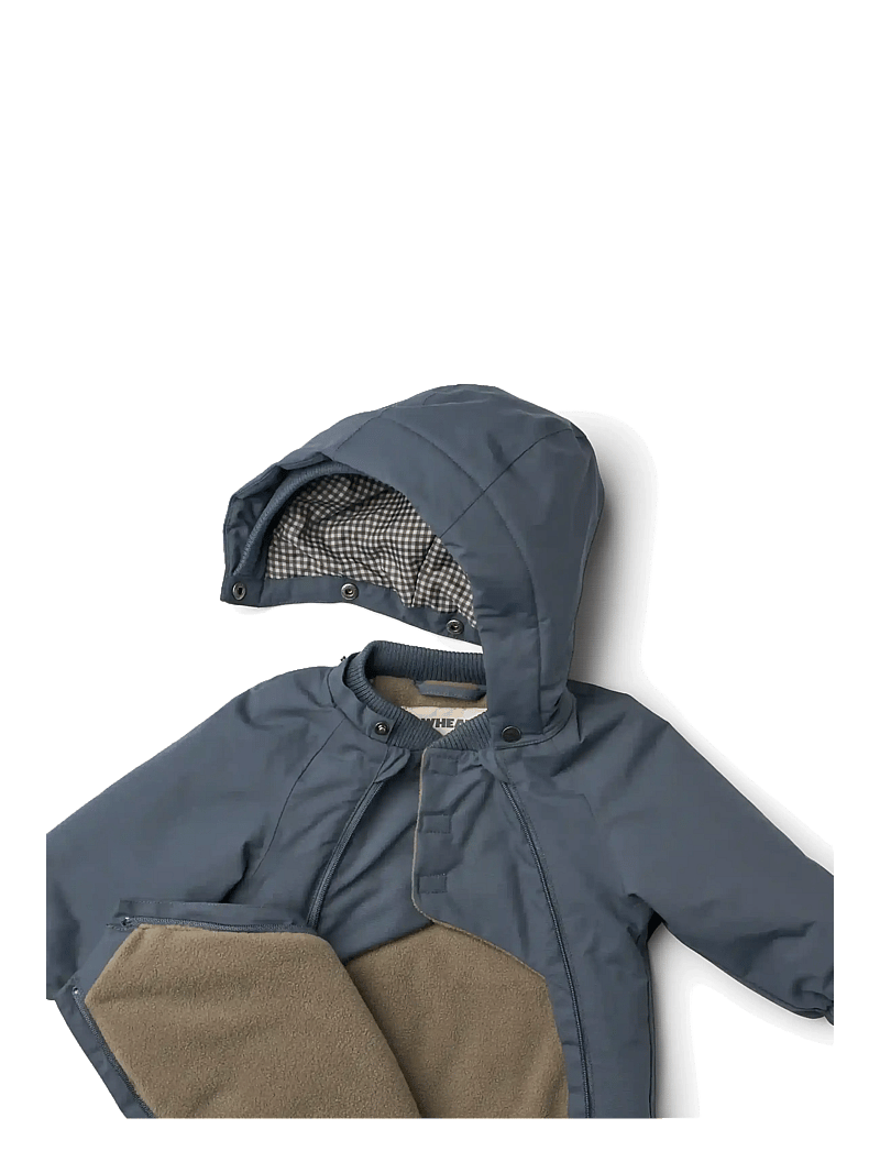 Wheat - Tech Jacket Sascha - anoraks - greyblue - 3