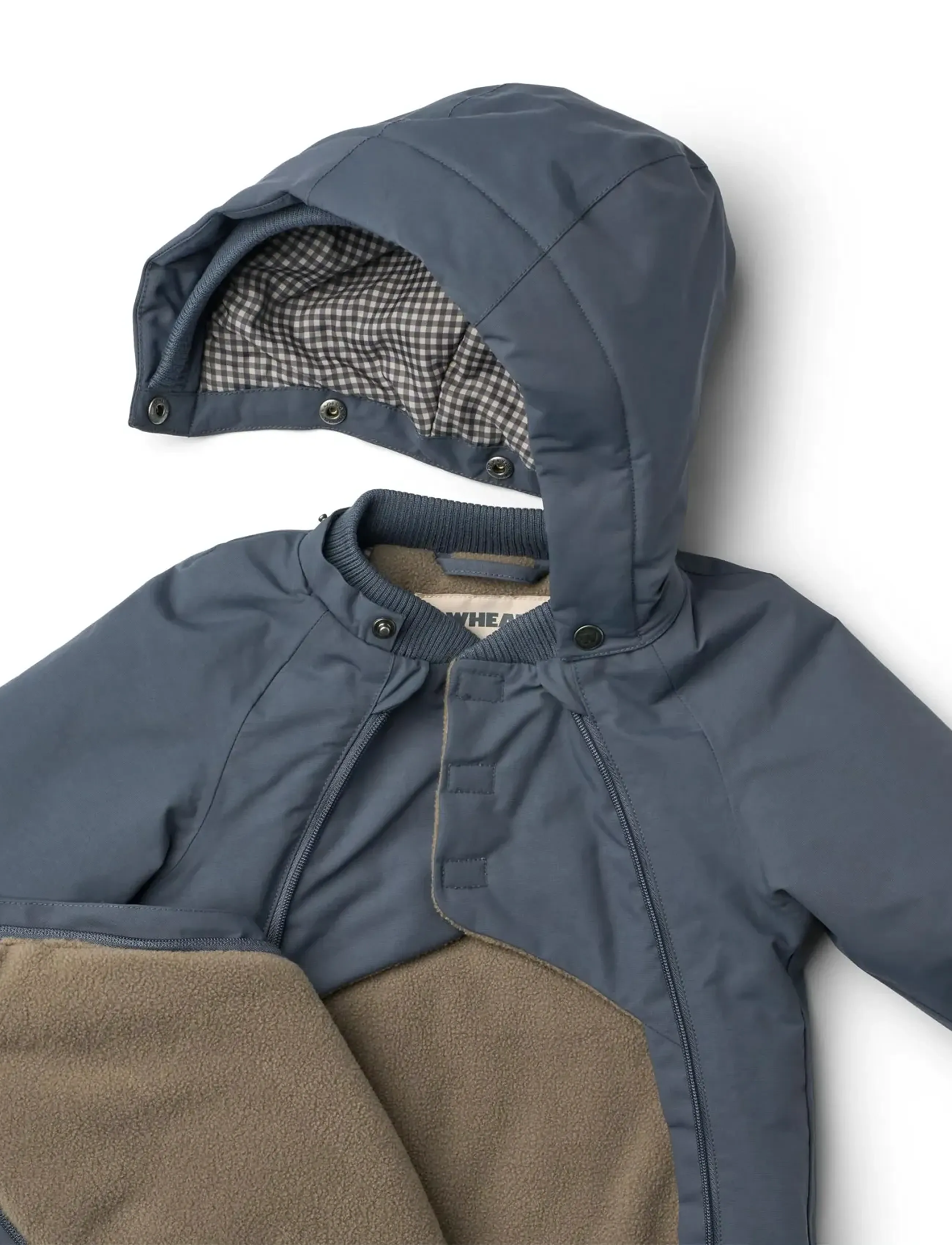 Wheat - Tech Jacket Sascha - anoraks - greyblue - 4