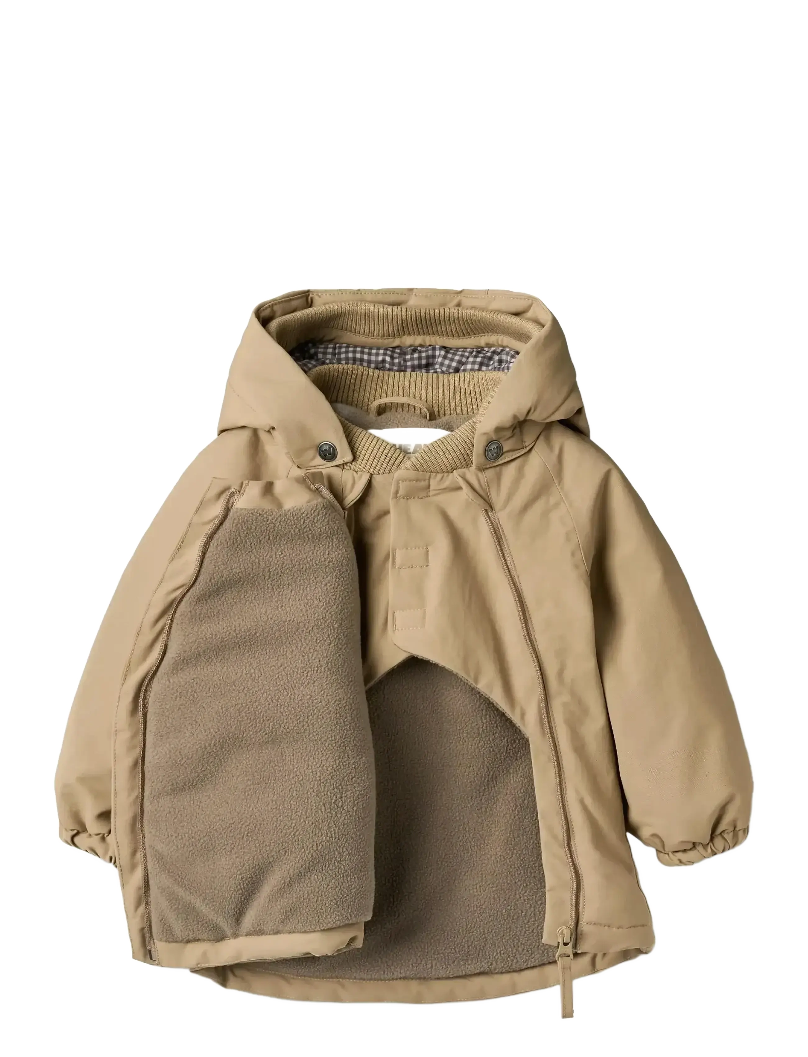 Wheat - Tech Jacket Sascha - anoraks - walnut - 2