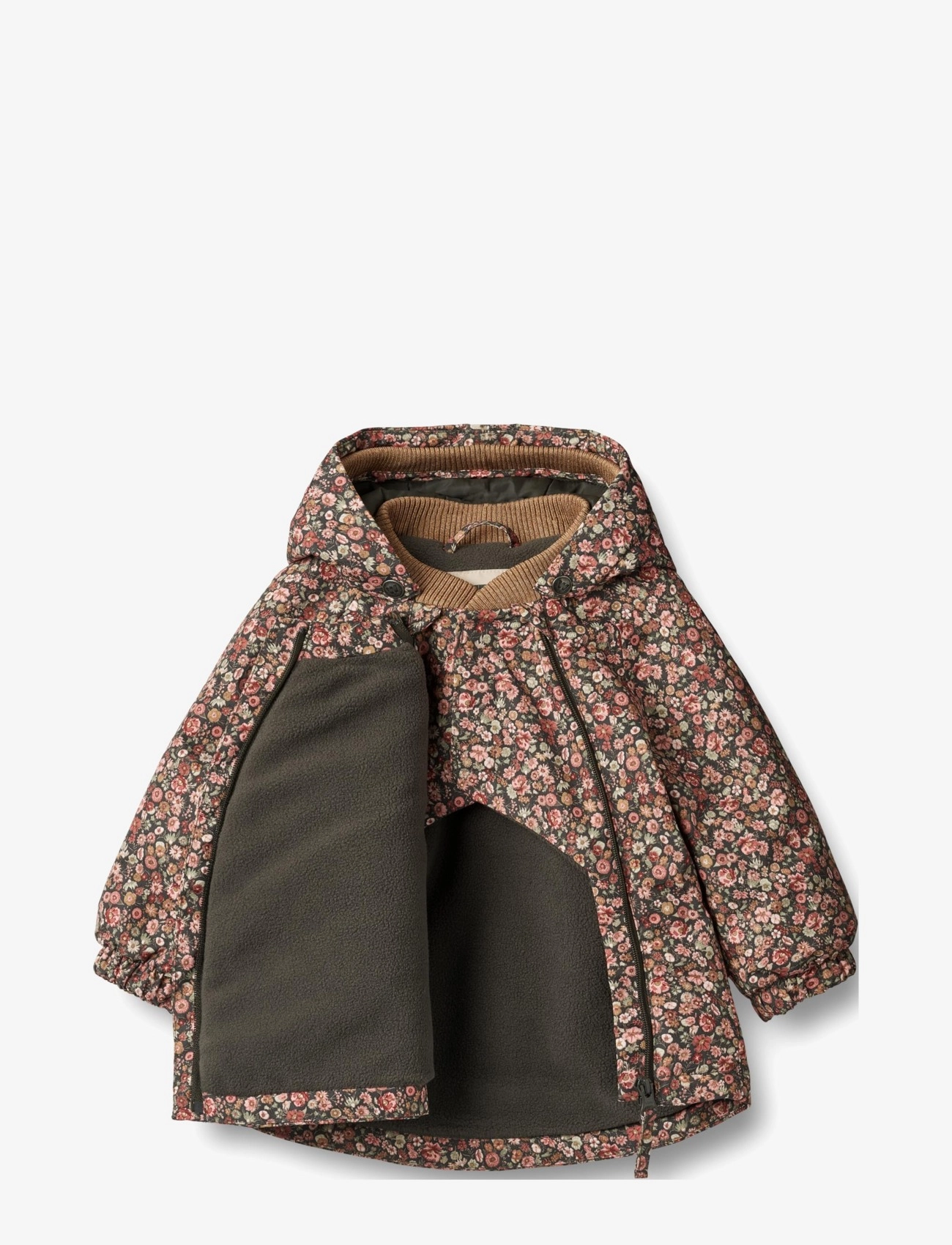 Wheat - Jacket Sascha Tech - fall jackets - raven wild flowers - 2