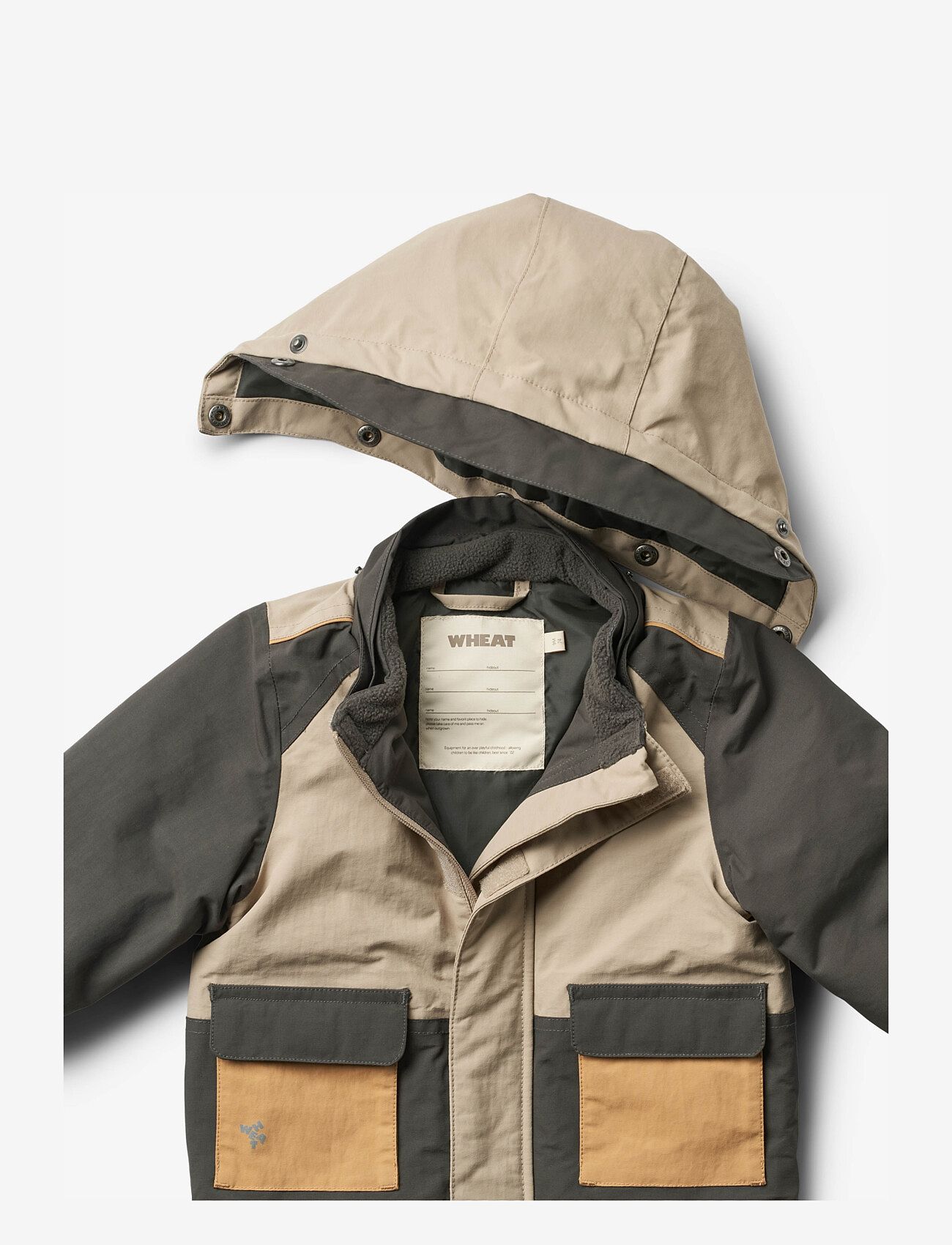 Wheat - Jacket Laust Tech - grey sand - 3