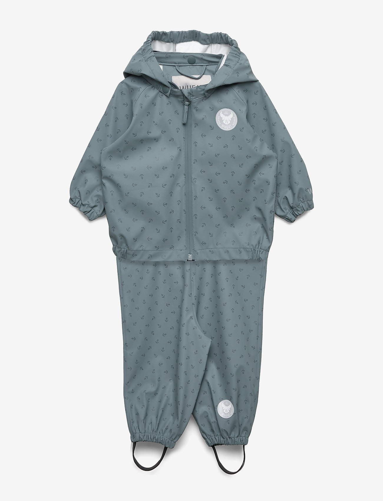 Wheat - Rainwear Charlie - petroleum anchor - 0