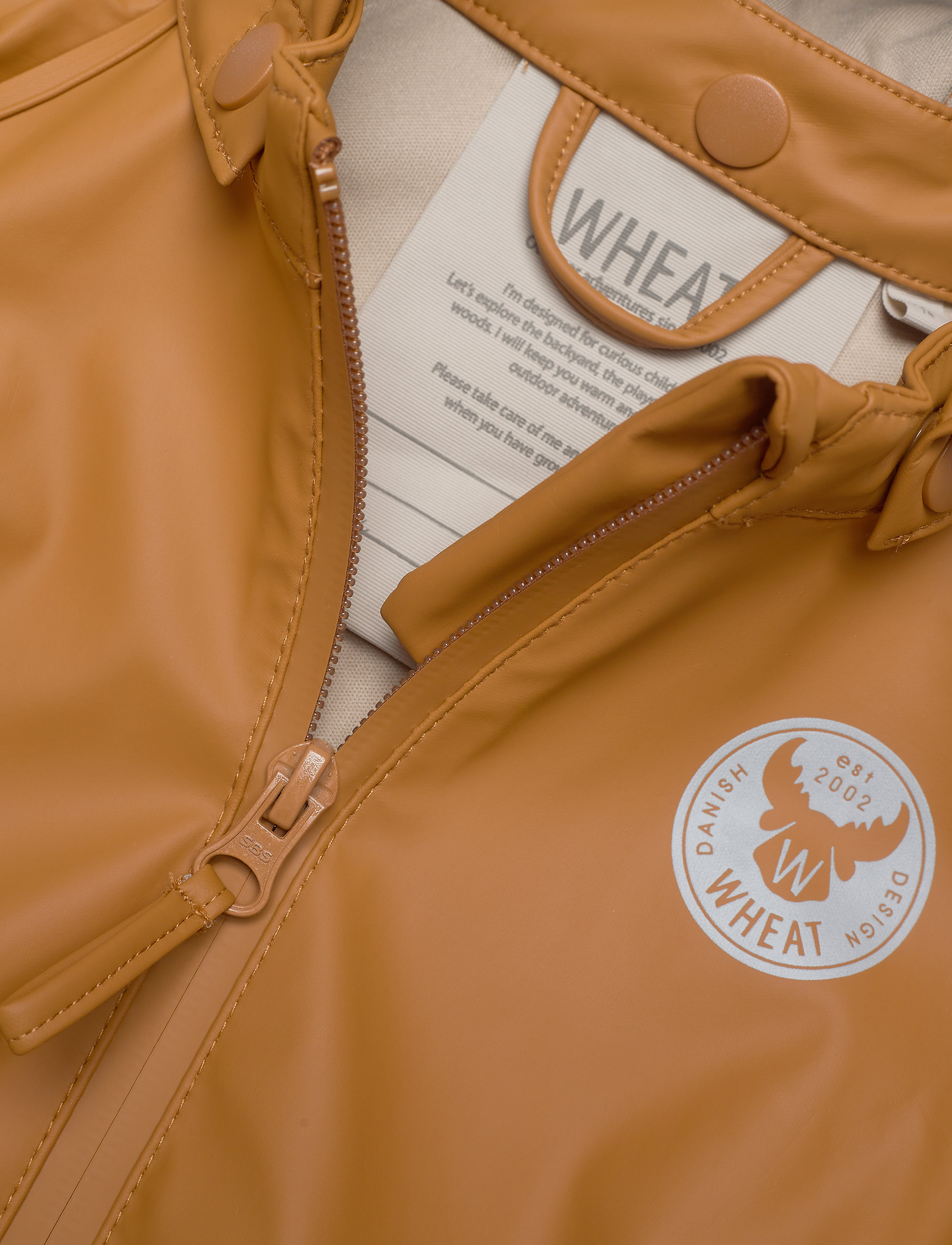 Wheat - Rainwear Charlie - golden camel - 4