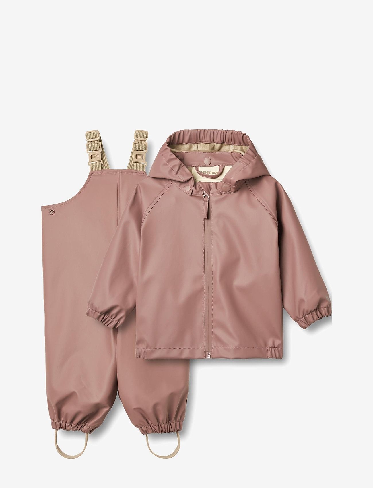 Wheat - Rainwear Charlie Set - sadeasut - dusty lilac - 0