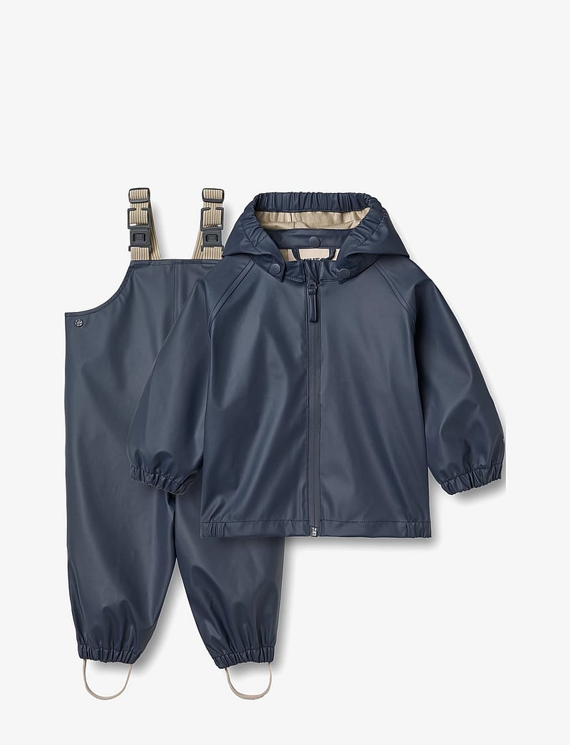 Wheat - Rainwear Charlie Set - vihmakomplektid - ink - 0