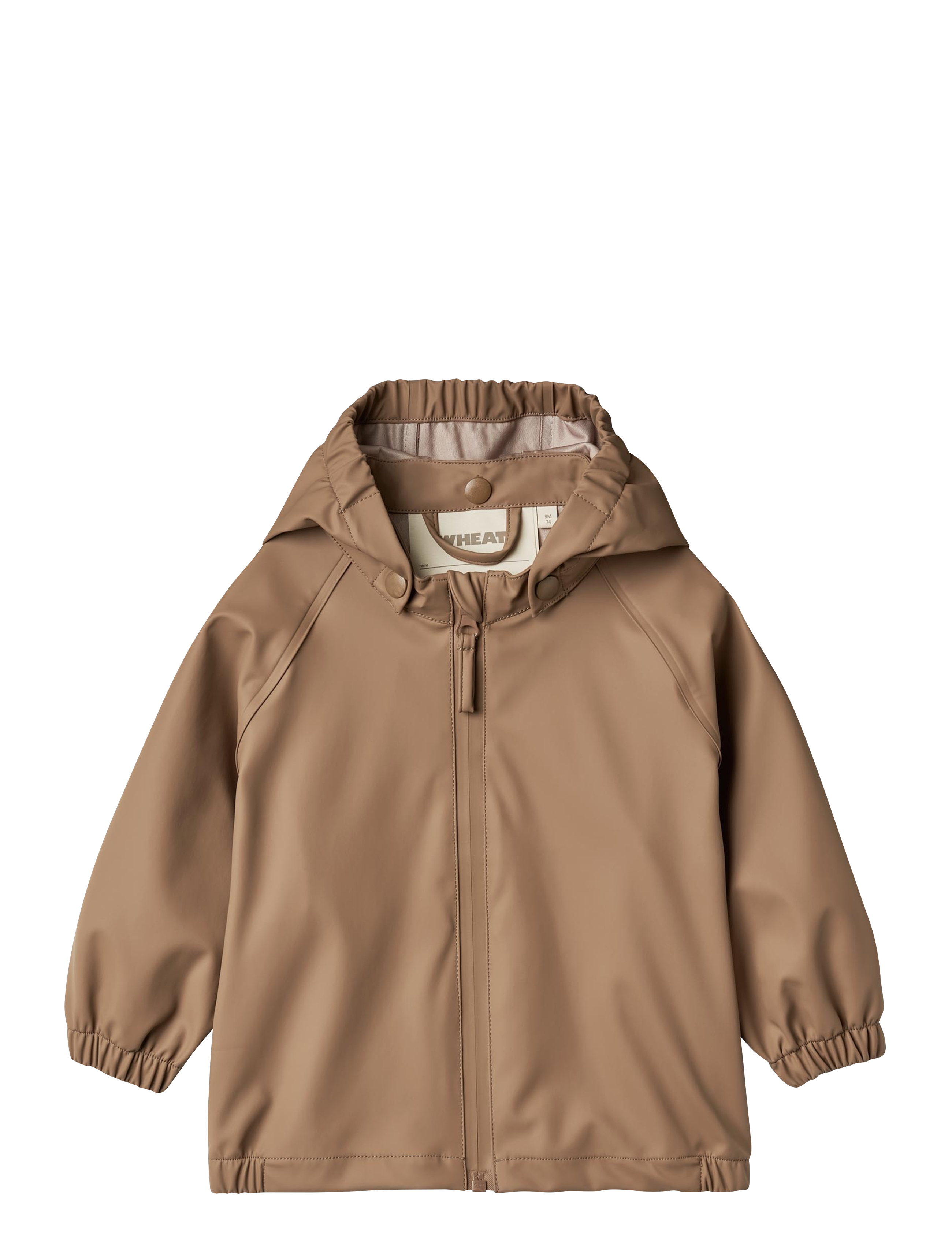 Wheat Rainwear Chardy Jacket - Regnjakker - HAZEL / brown