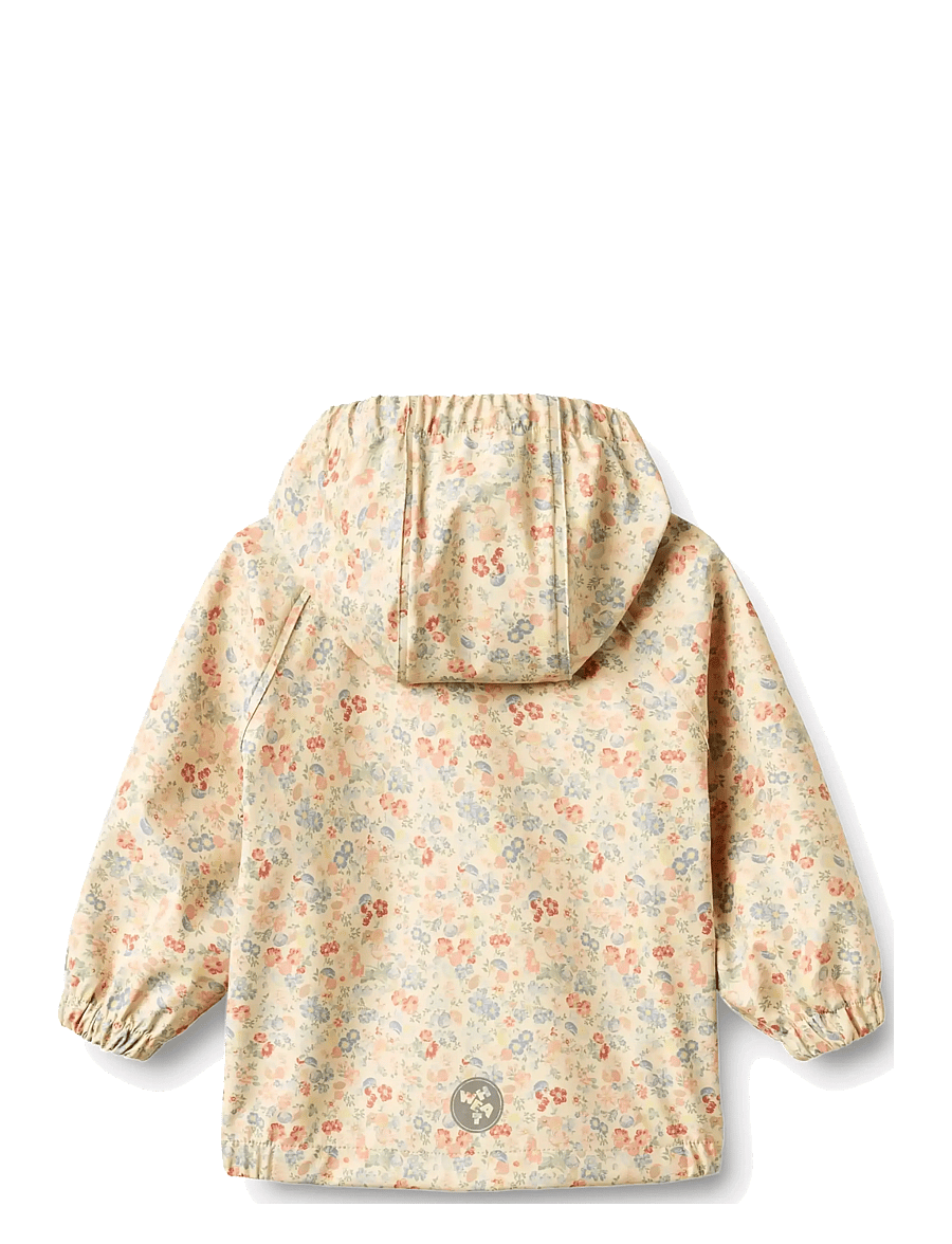 Wheat - Rainwear Chardy Jacket - regnjakkar - flowers and seashells - 1
