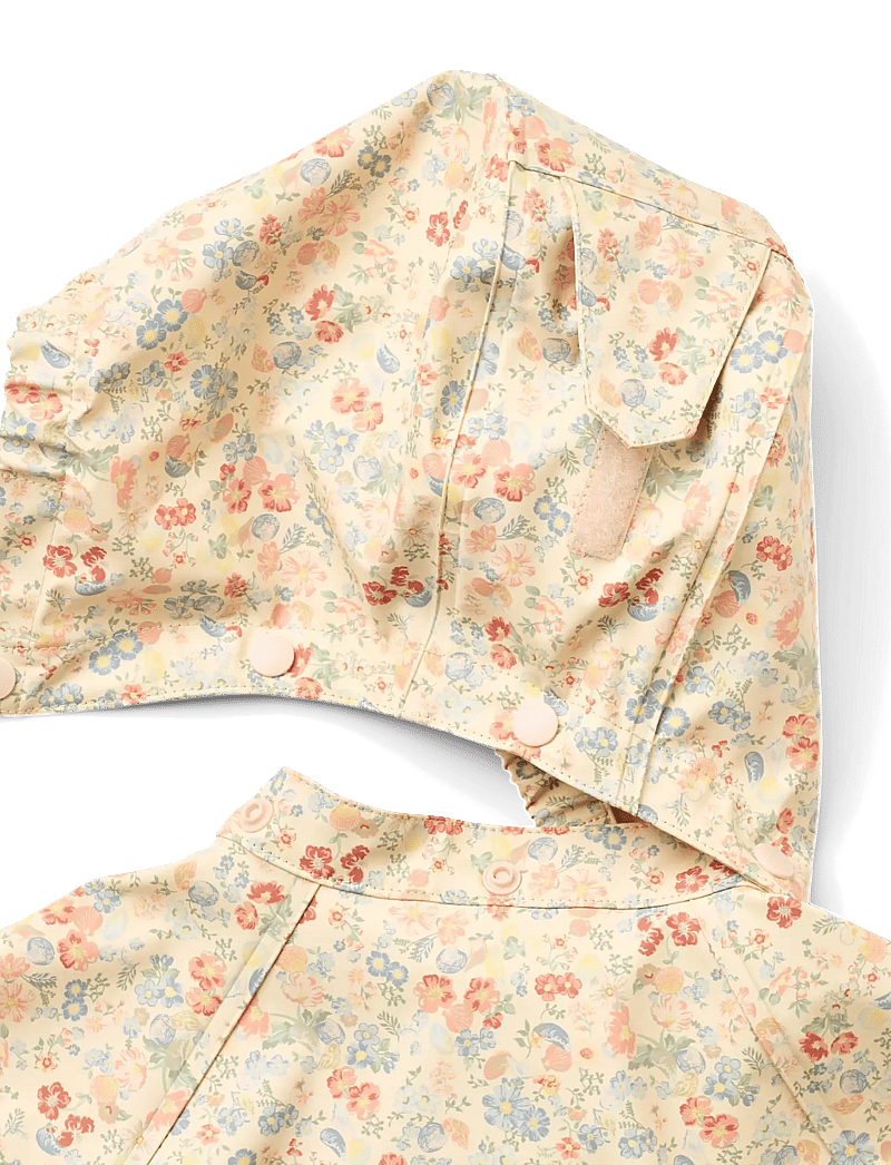 Wheat - Rainwear Chardy Jacket - neperšlampamos striukės - flowers and seashells - 2