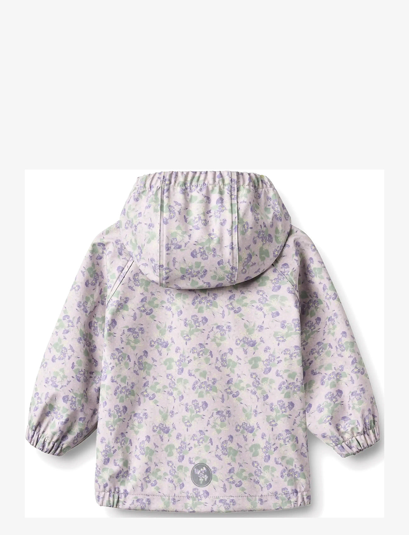 Wheat - Rainwear Chardy Jacket - vihmajoped - lilac petunias - 1