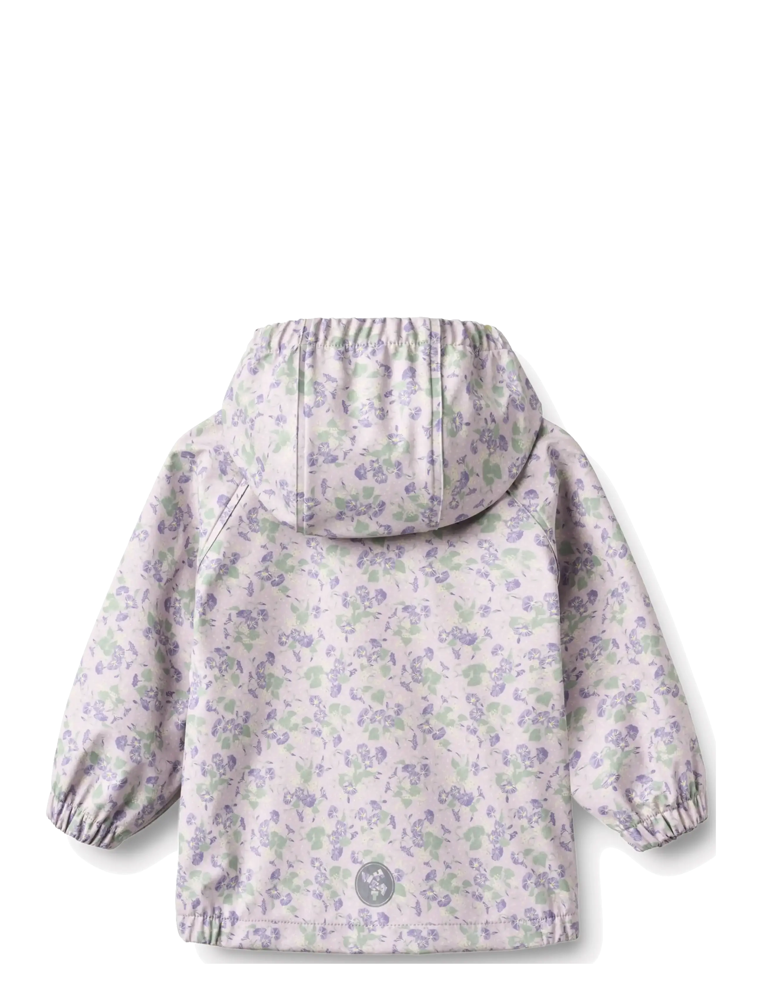 Wheat - Rainwear Chardy Jacket - vihmajoped - lilac petunias - 1