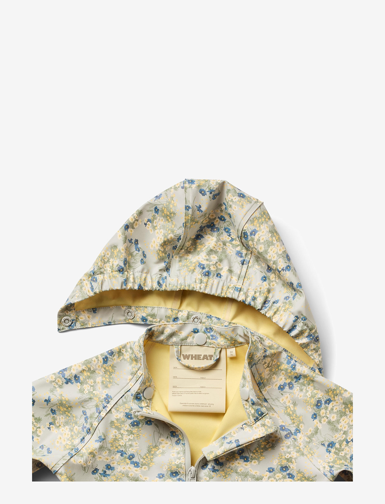 Wheat - Rainwear Chardy Jacket - regnjakker - meadow lake - 2