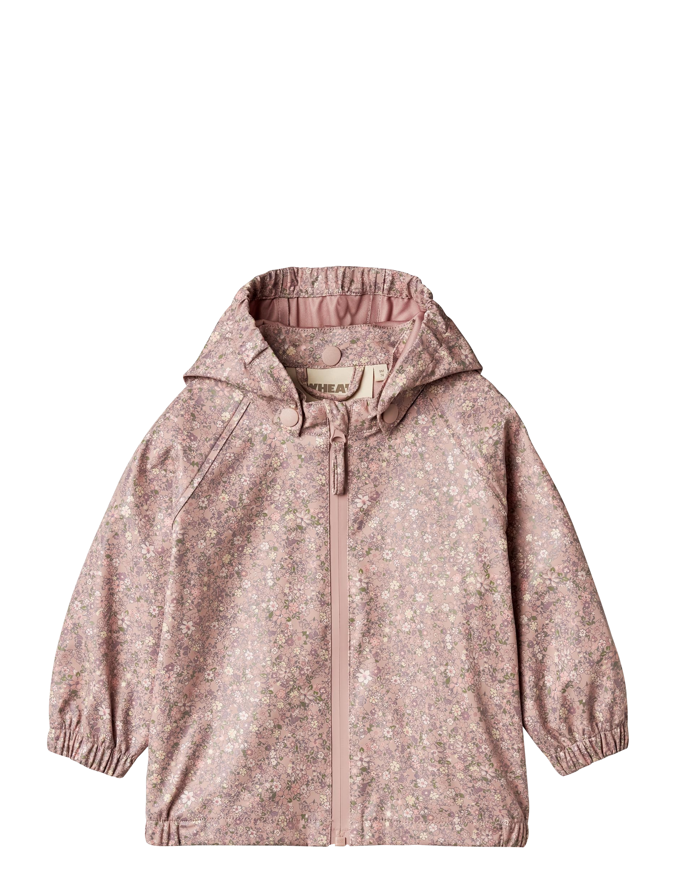 Wheat Rainwear Chardy Jacket, 86, Pink, Regntøj > Jakker, Børn