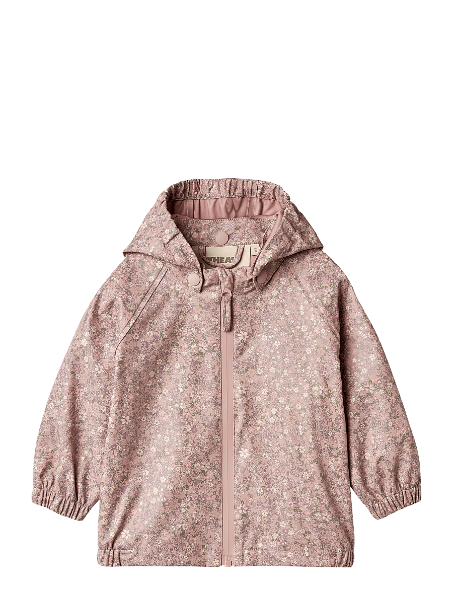 Wheat - Rainwear Chardy Jacket - lietus jakas - powder flower meadow - 0