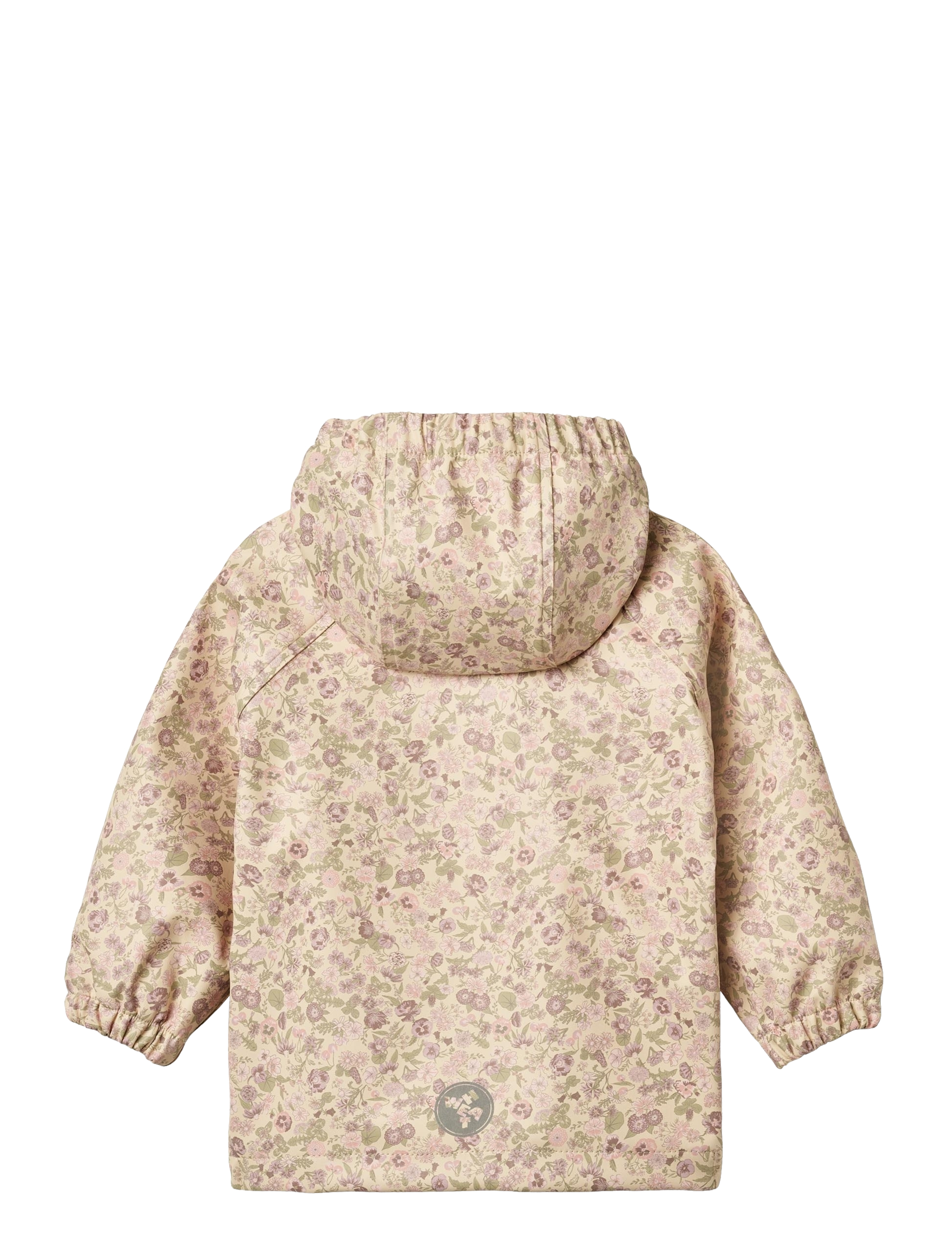 Wheat - Rainwear Chardy Jacket - yttertøy - rose flower field - 1