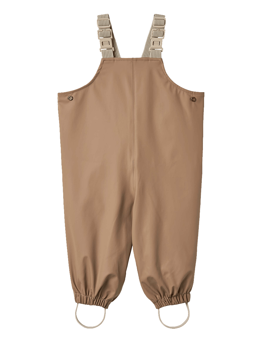 Wheat - Rainwear Charlo Overalls - vihmapüksid - hazel - 0