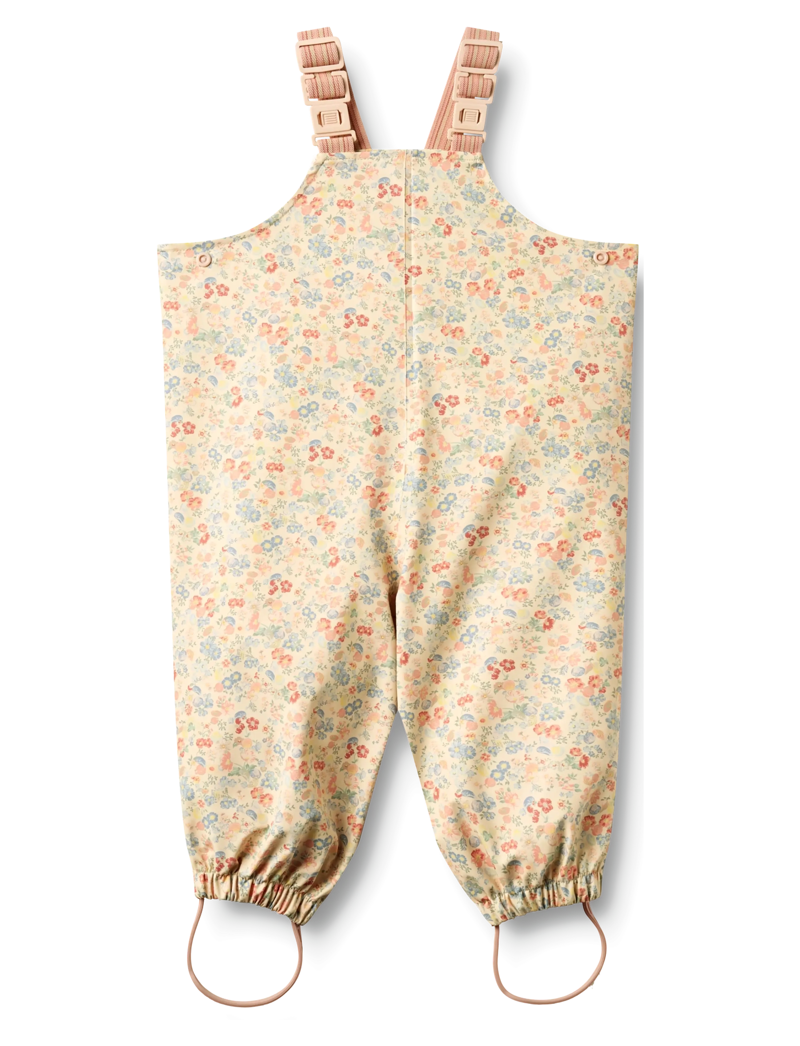 Wheat Rainwear Charlo Overall - Wheat - FLOWERS AND SEASHELLS / yellow