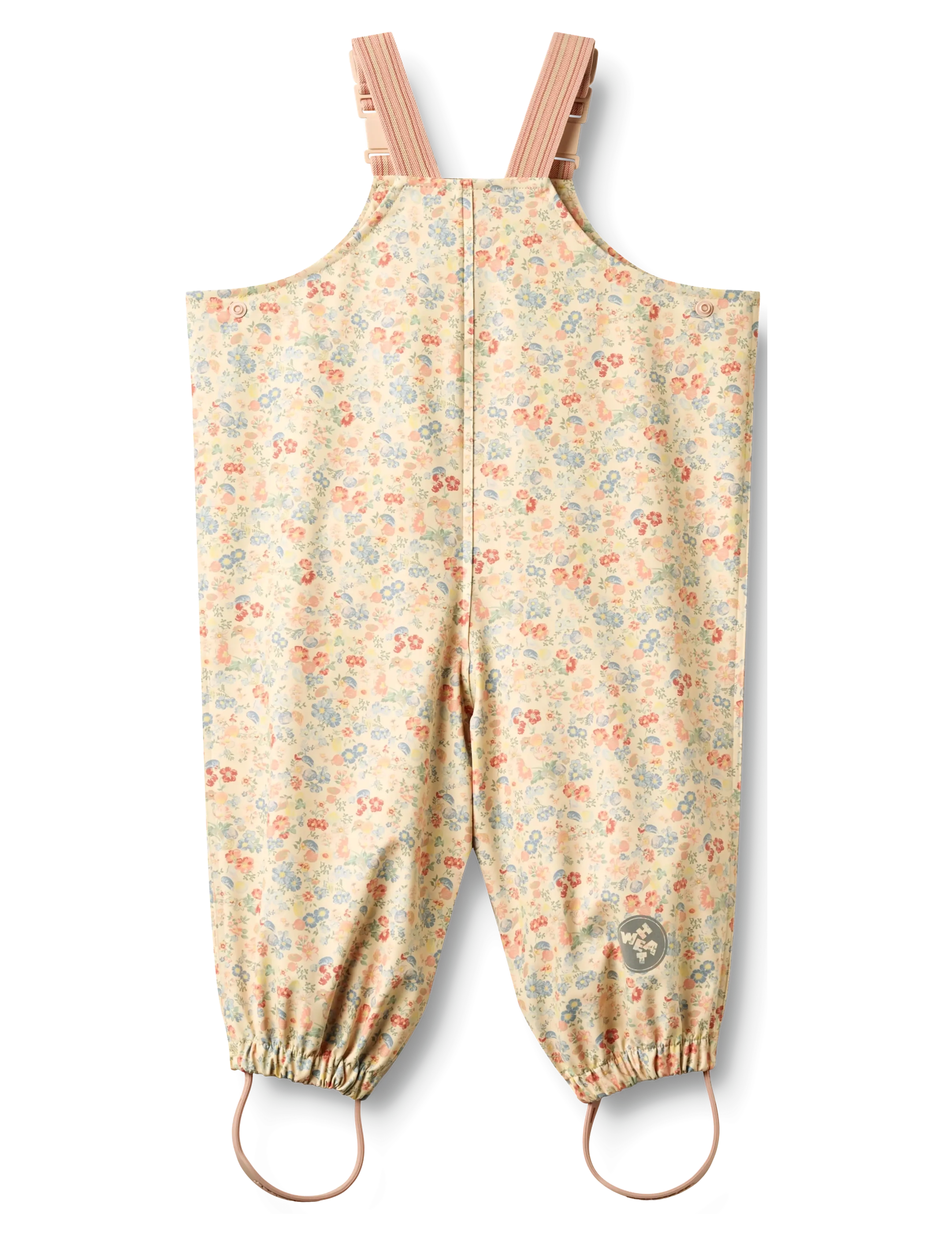 Wheat - Rainwear Charlo Overalls - spodnie przeciwdeszczowe - flowers and seashells - 1