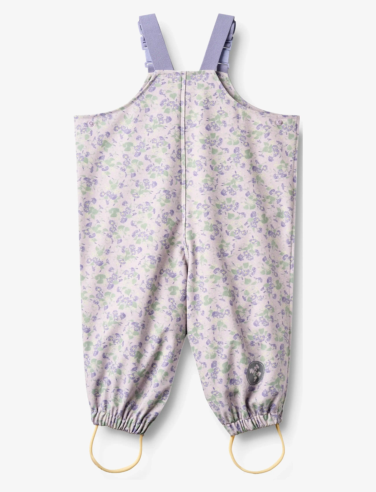 Wheat - Rainwear Charlo Overalls - rain trousers - lilac petunias - 1