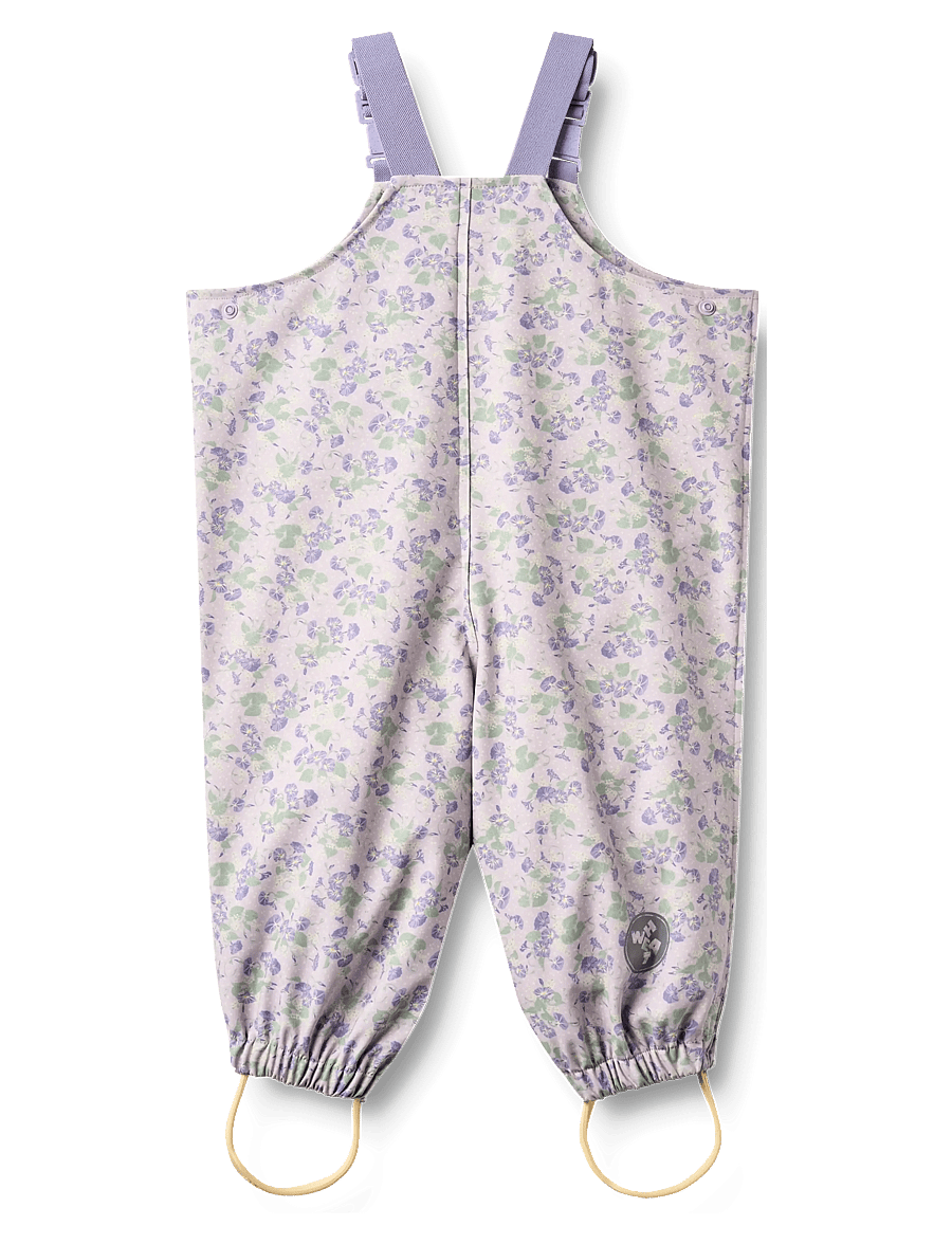 Wheat - Rainwear Charlo Overalls - vihmapüksid - lilac petunias - 1