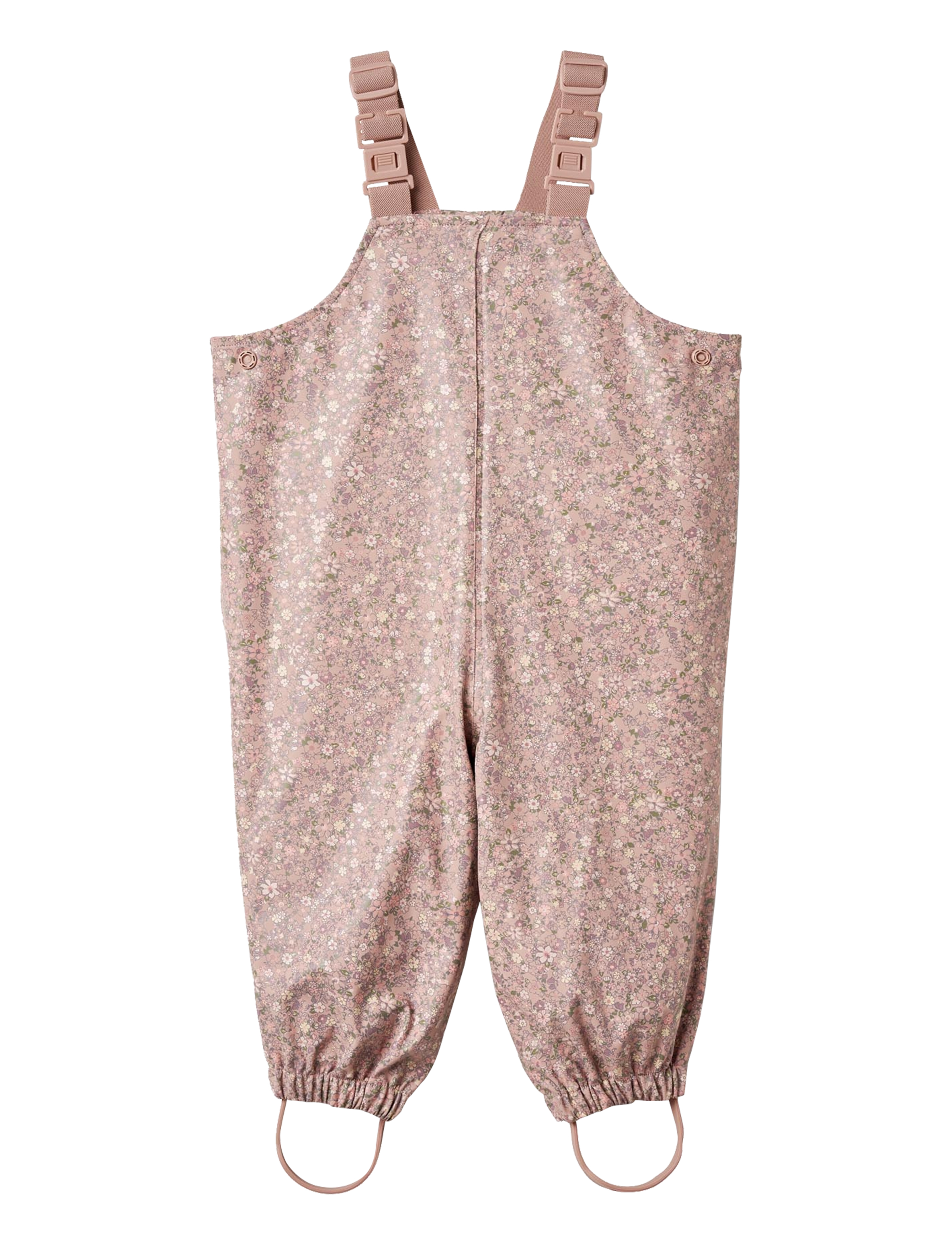 Wheat Rainwear Charlo Overalls, 74, Pink, Regntøj > Underdele, Børn