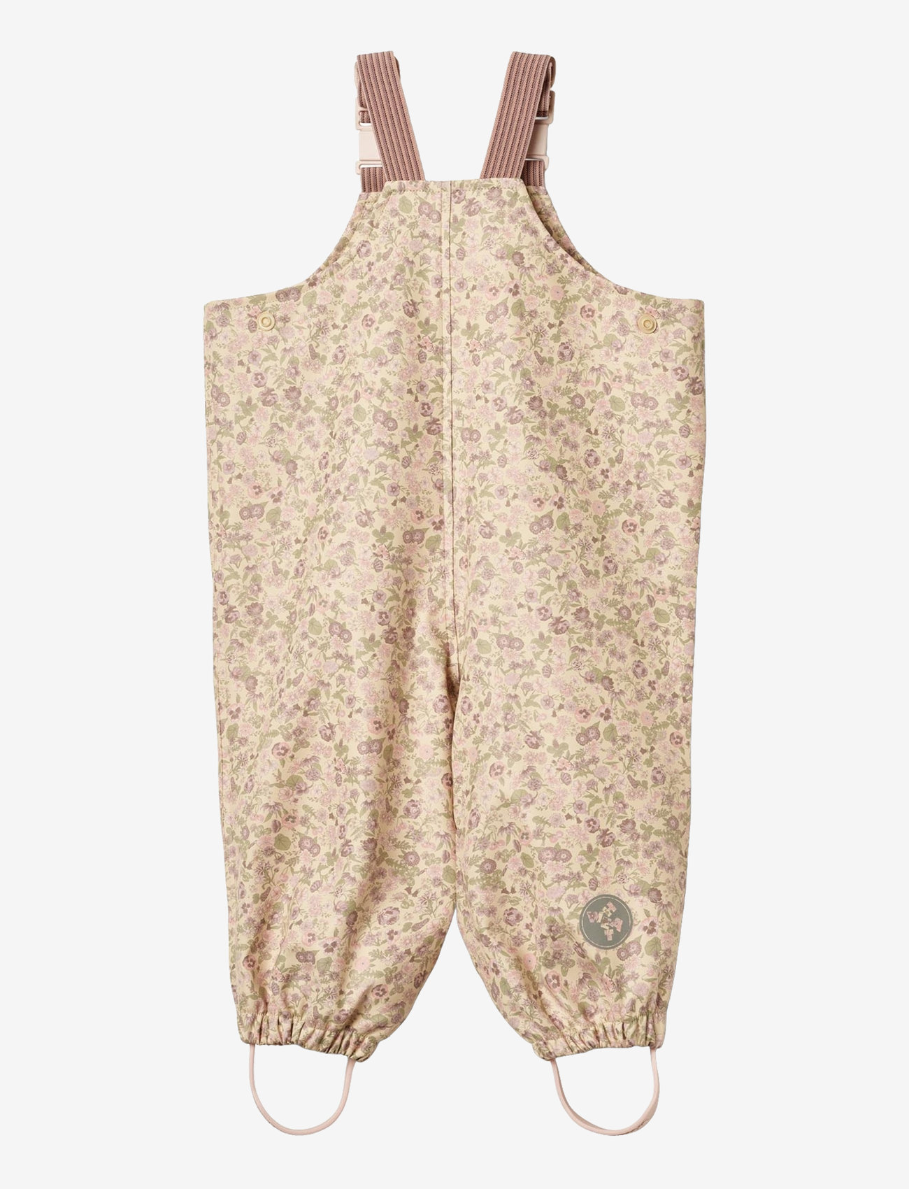 Wheat - Rainwear Charlo Overall - vihmapüksid - rose flower field - 1
