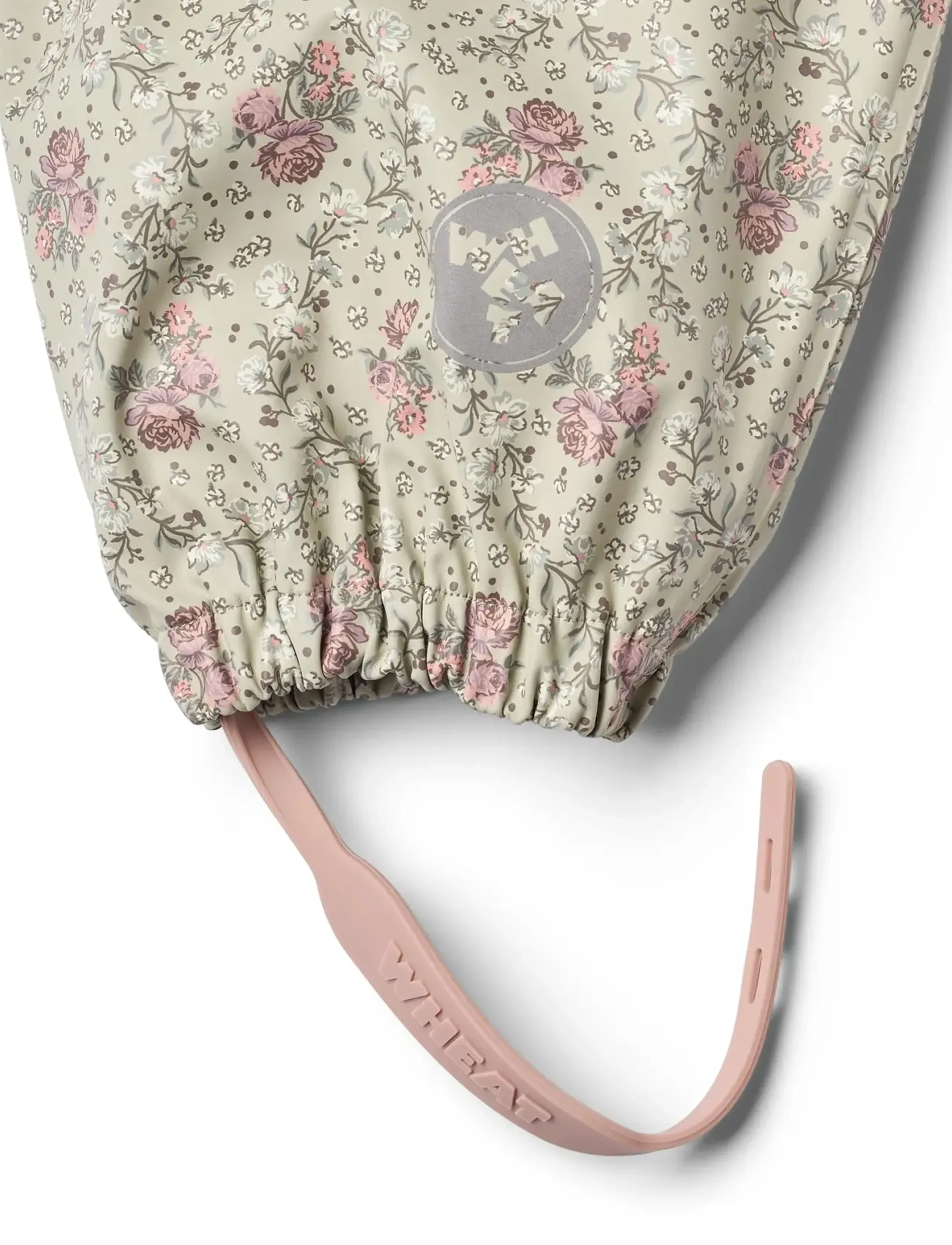 Wheat - Rainwear Charlo Overalls - bukser - slightly green flowers - 2