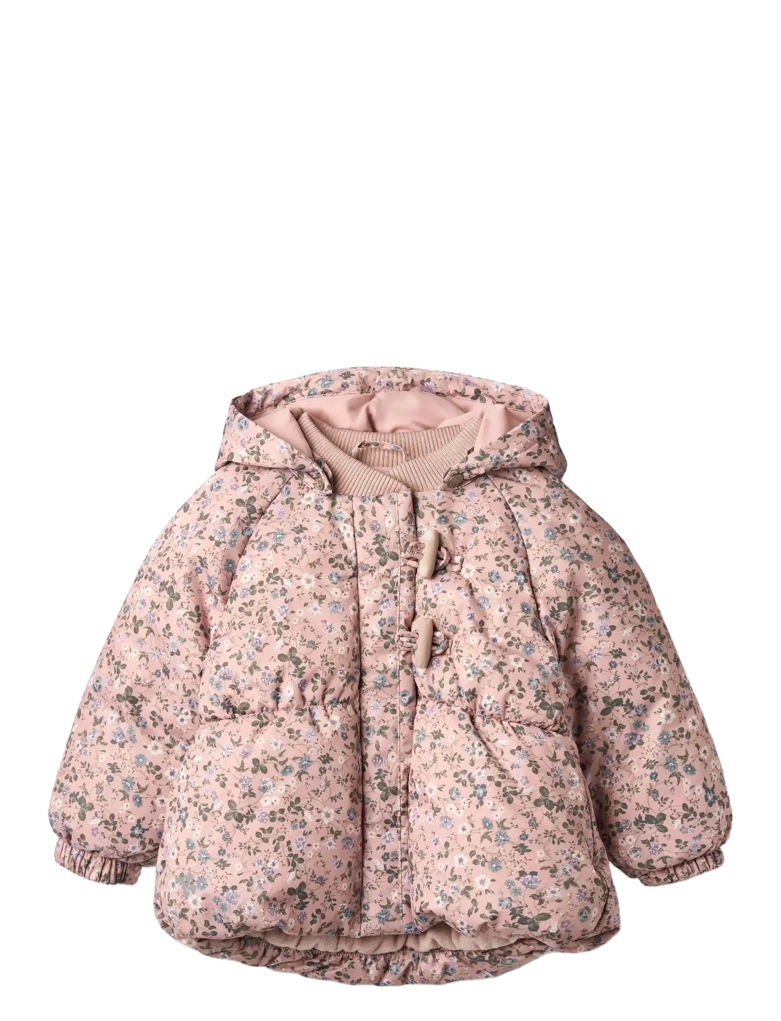 Wheat Puffer Jacket Olga, 9-12M, Pink, Jakker Og Frakker > Puffer Og Vatterede, Børn