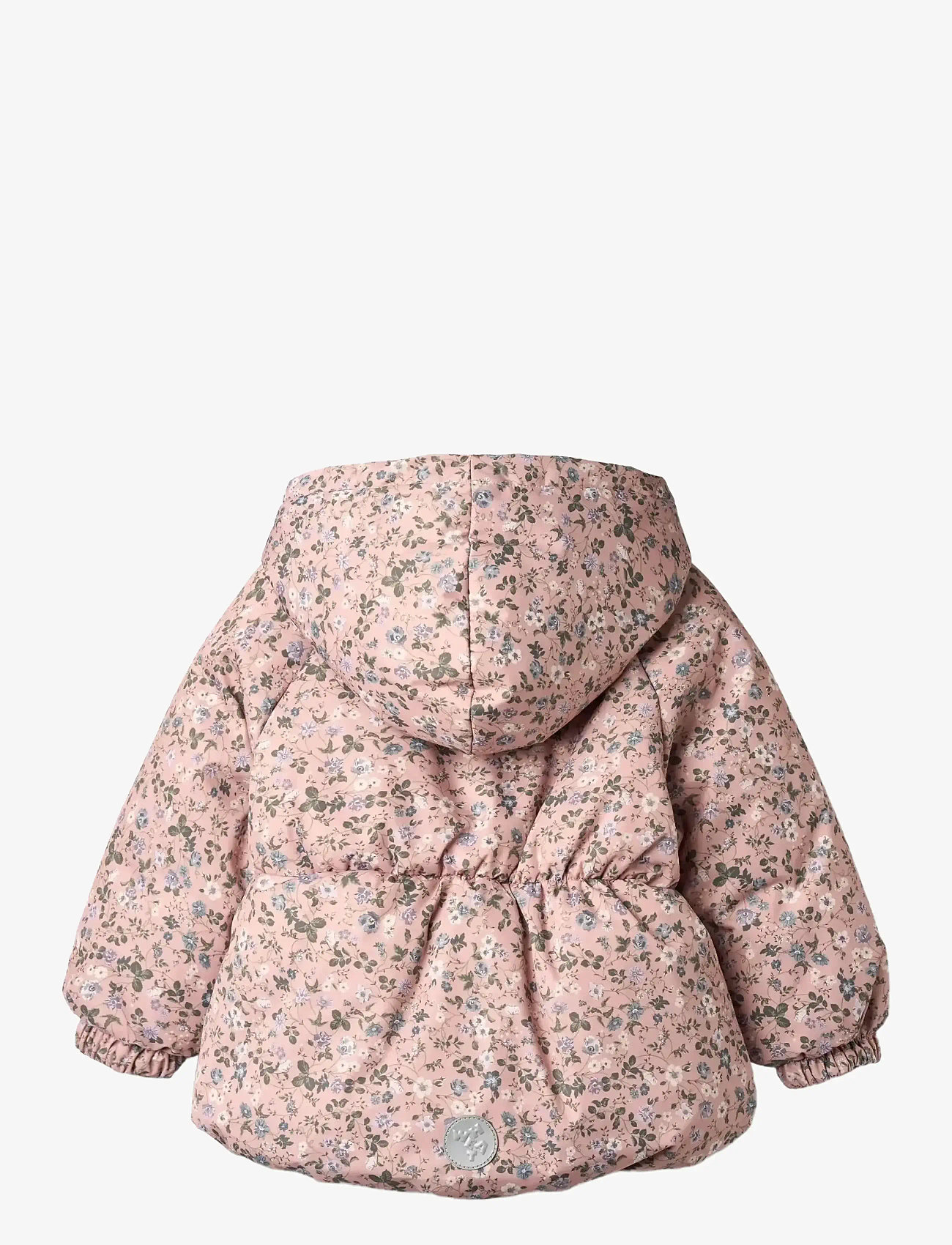Wheat - Puffer Jacket Olga - daunen- und steppjacken - rose powder flowers - 1