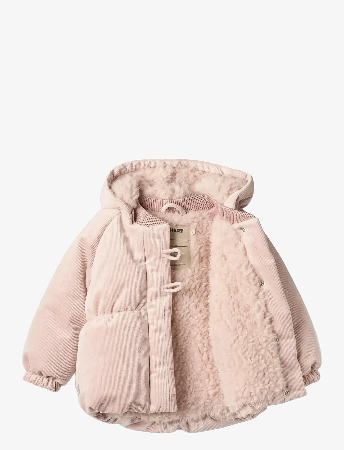 Wheat - Puffer Jacket Olga - puhvis ja polsterdatud - rose powder - 2