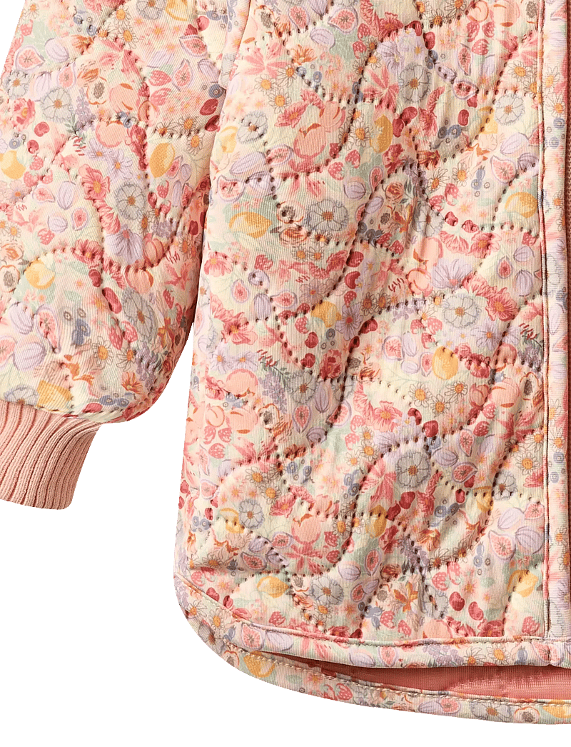 Wheat - Thermo Jacket Loui - quiltede jakker - fruits and flowers - 2