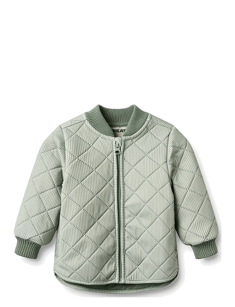 Wheat - Thermo Jacket Loui - termojakid - green stripe - 1