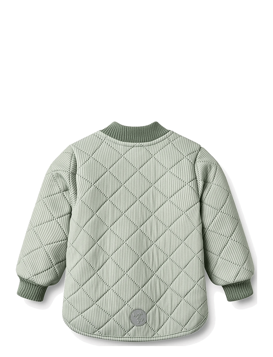 Wheat - Thermo Jacket Loui - thermo-jacken - green stripe - 2