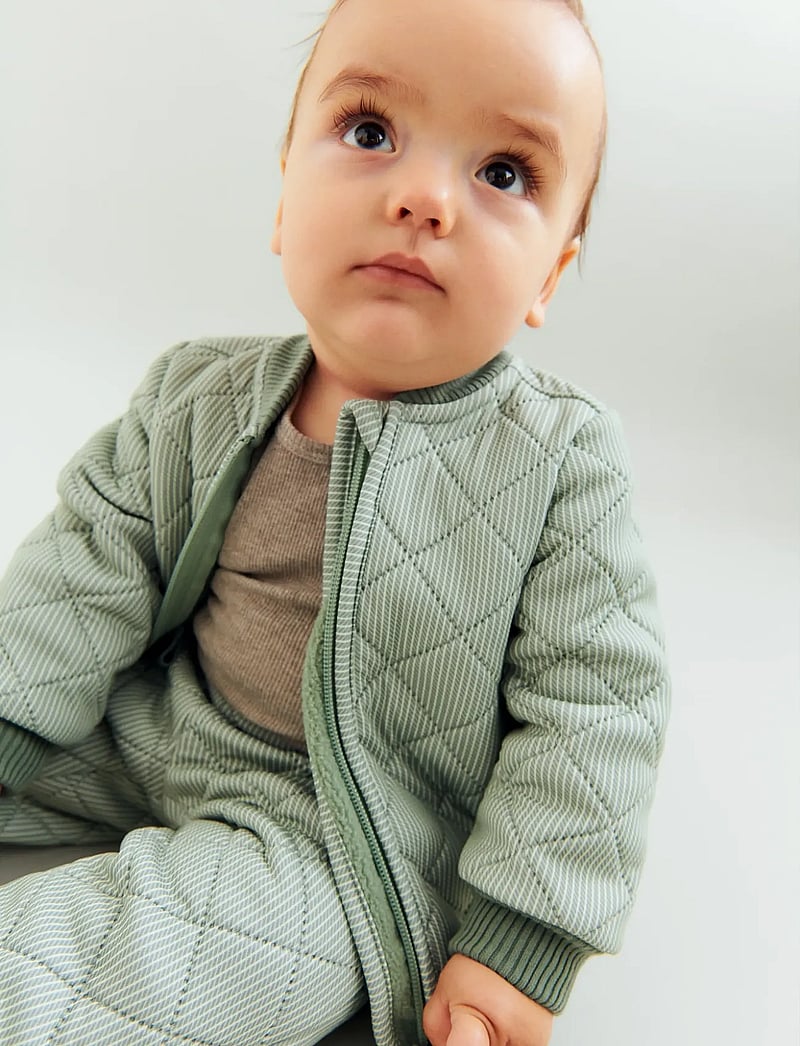 Wheat - Thermo Jacket Loui - termojakid - green stripe - 0