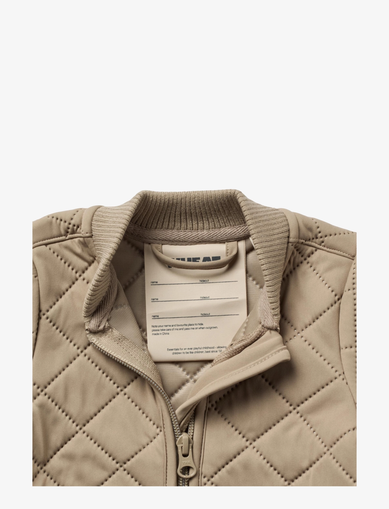 Wheat - Thermo Jacket Loui - efterårsjakker - beige stone - 2