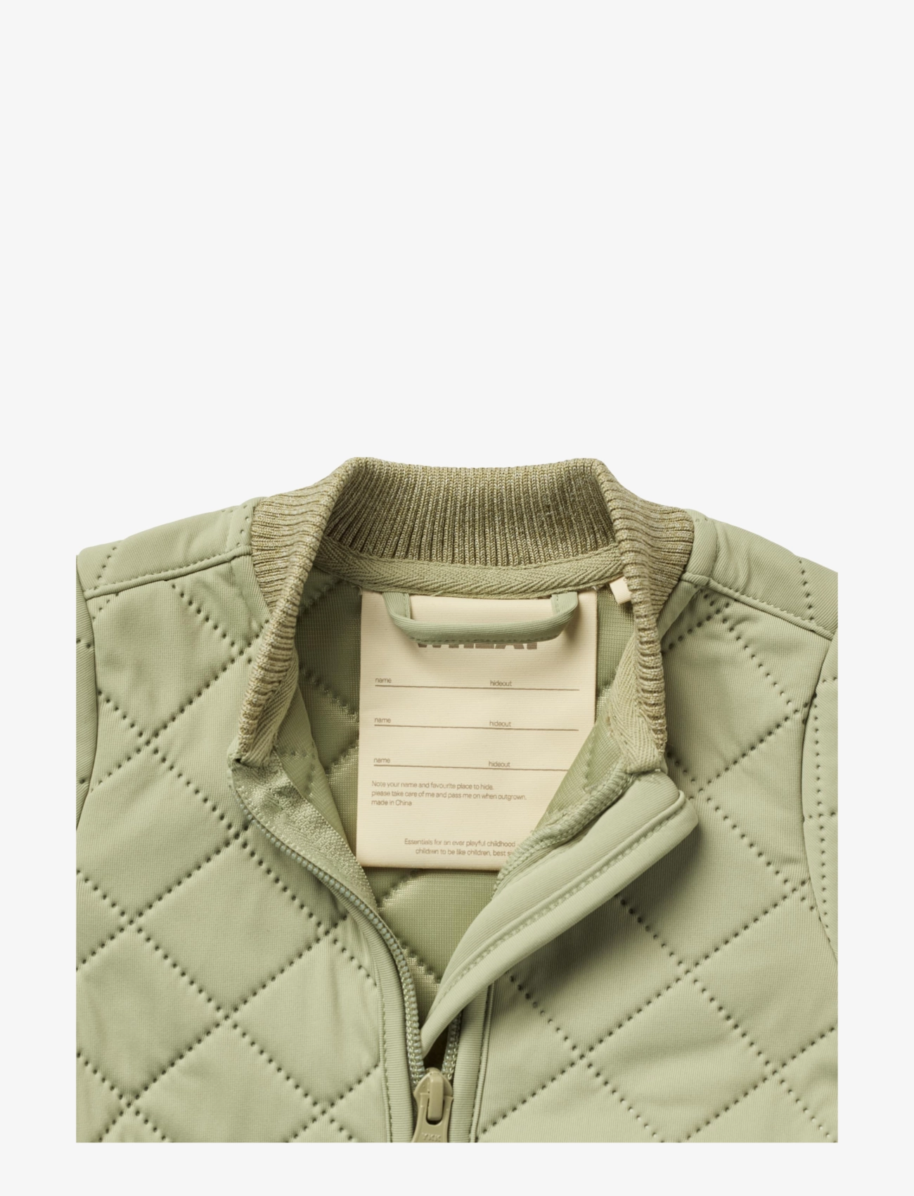 Wheat - Thermo Jacket Loui - kevyttoppavaatteet - green tea - 2