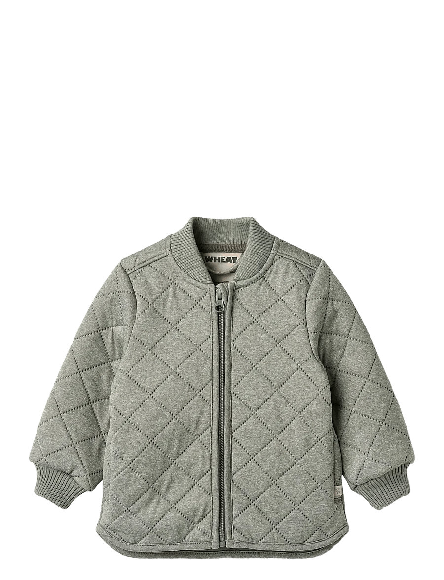 Wheat - Thermo jacket Loui - thunder melange - 0