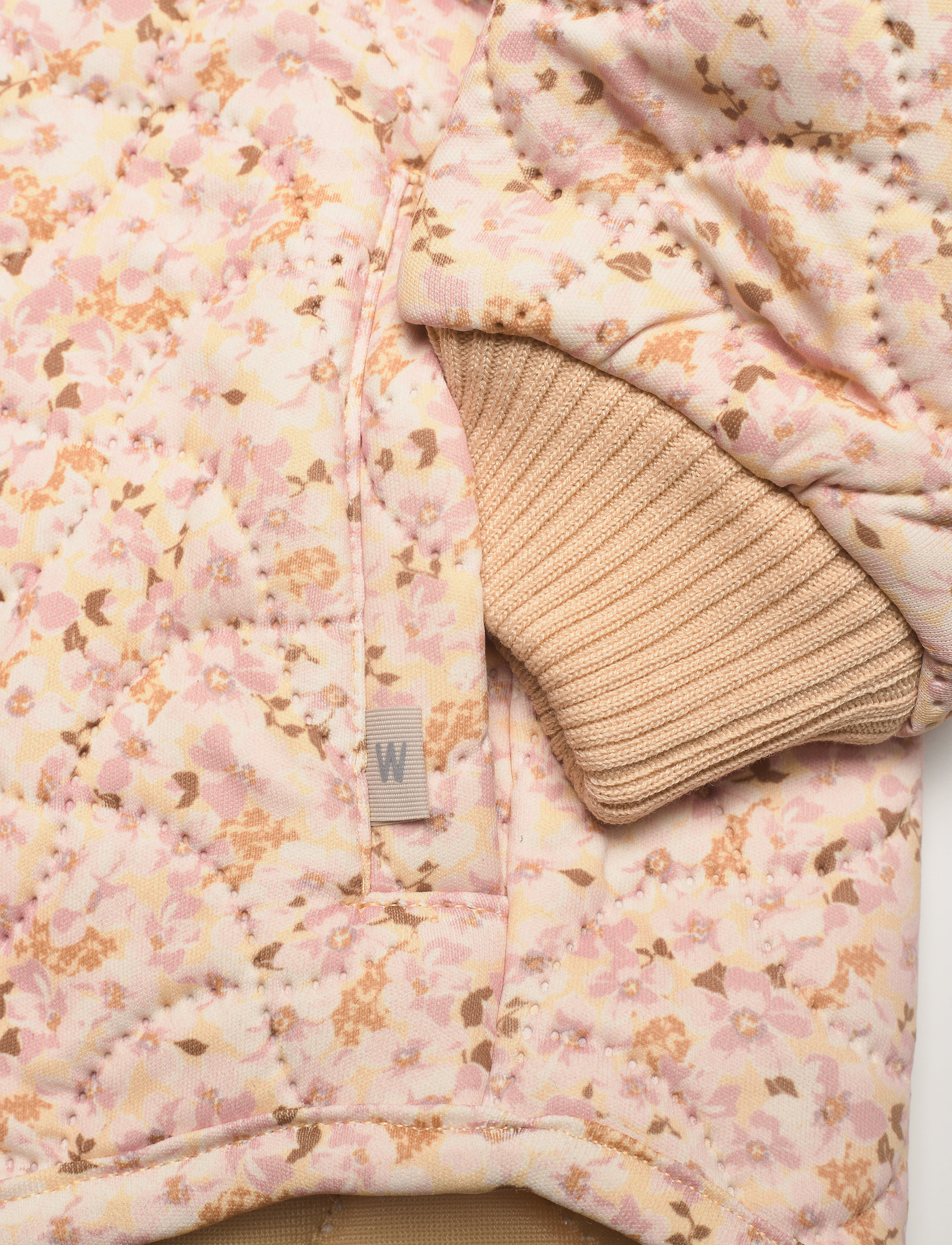 Wheat - Thermo Jacket Loui LTD - soft beige flowers - 3