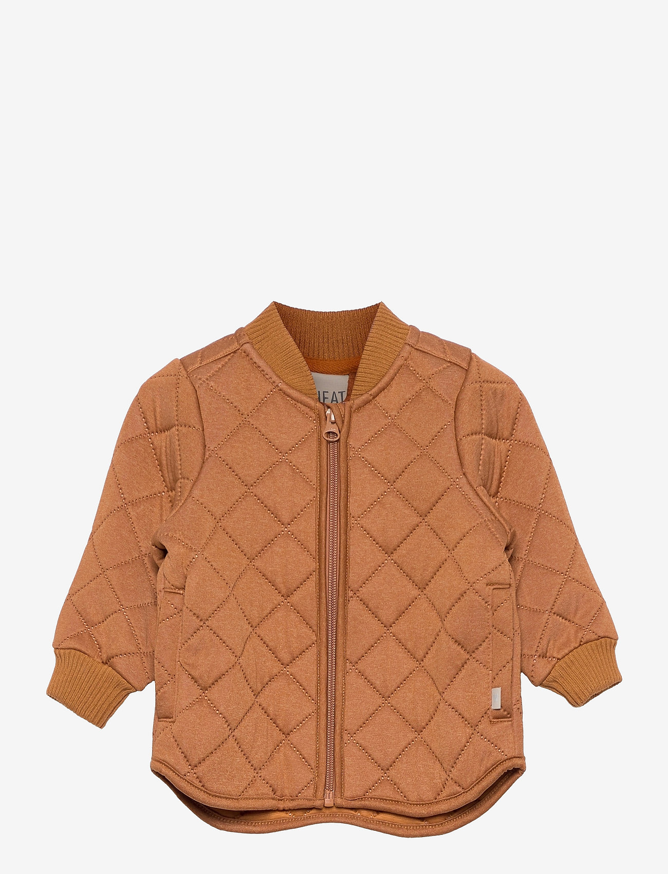 Wheat - Thermo Jacket Loui - amber melange - 0