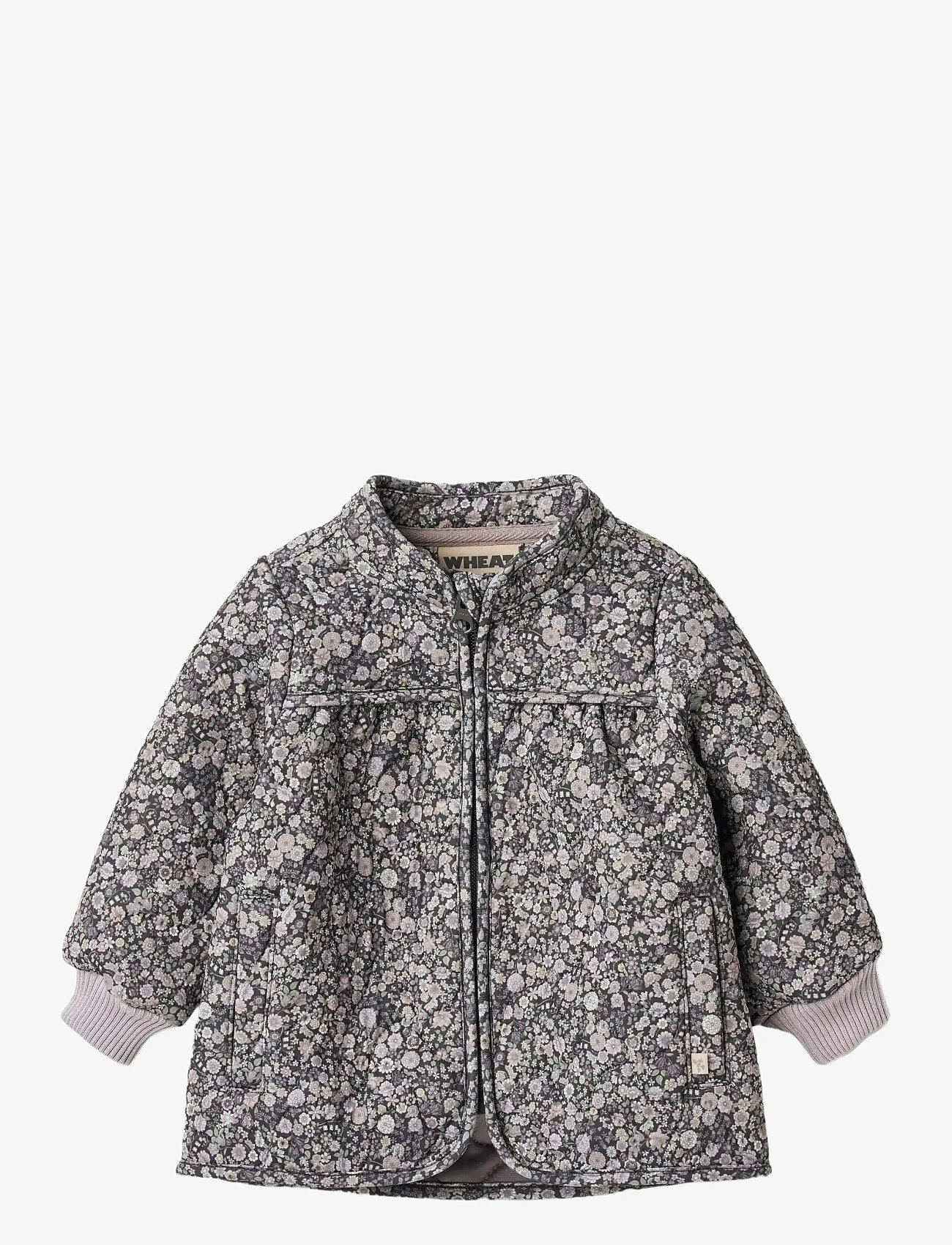 Wheat - Thermo Jacket Thilde - herbstjacken - black sea flowers - 0