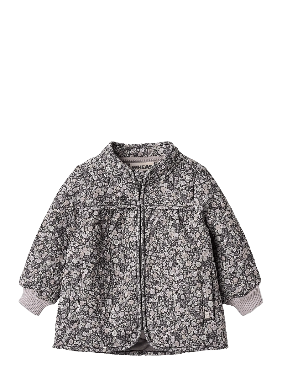 Wheat - Thermo Jacket Thilde - termojakid - black sea flowers - 0