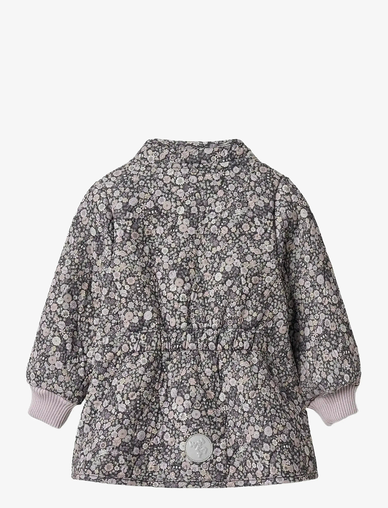 Wheat - Thermo Jacket Thilde - herbstjacken - black sea flowers - 1
