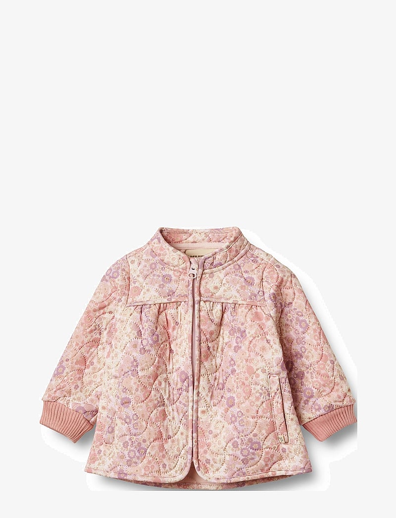 Wheat - Thermo Jacket Thilde - termojakid - lilac flower rainbow - 0