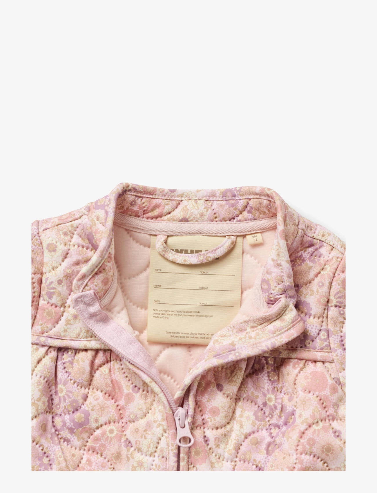 Wheat - Thermo Jacket Thilde - fall jackets - lilac flower rainbow - 2