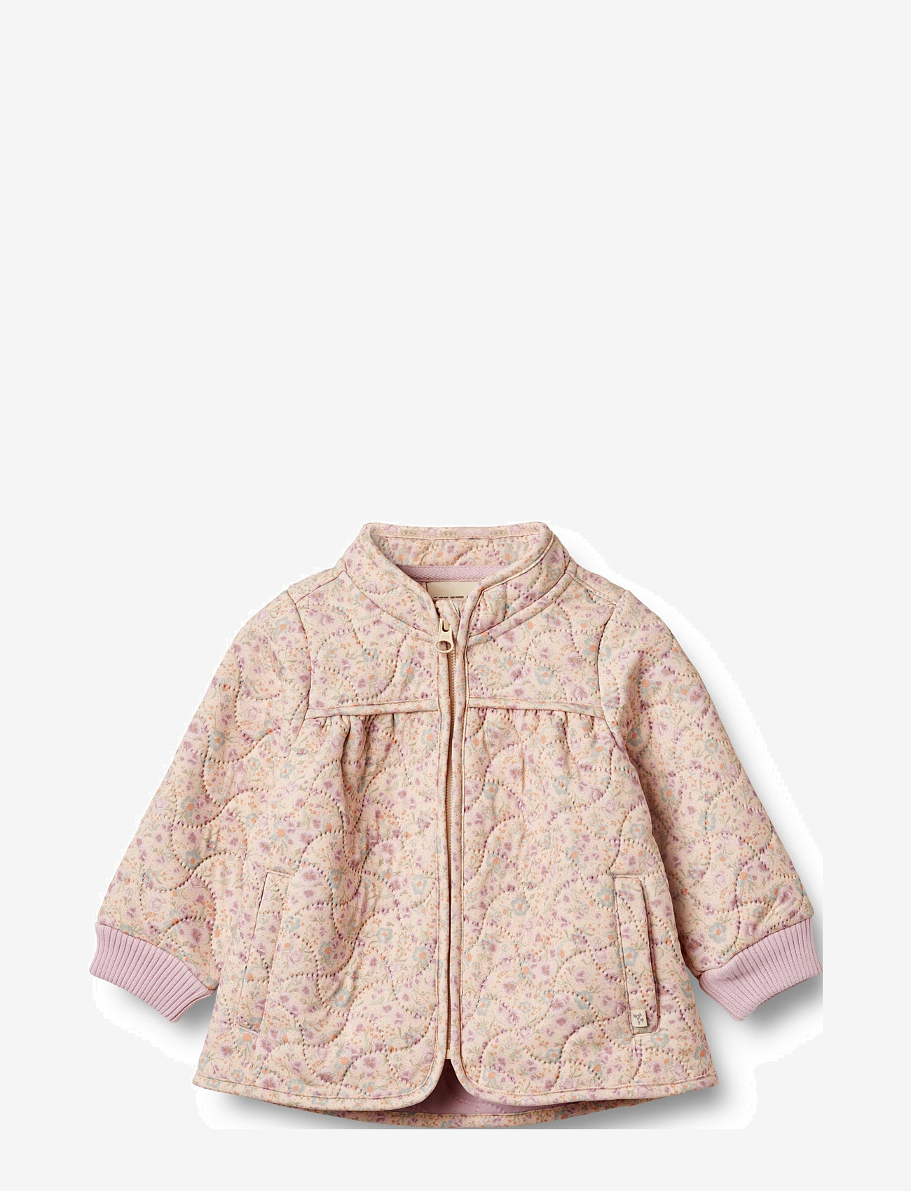 Wheat - Thermo Jacket Thilde - fall jackets - pansies - 0