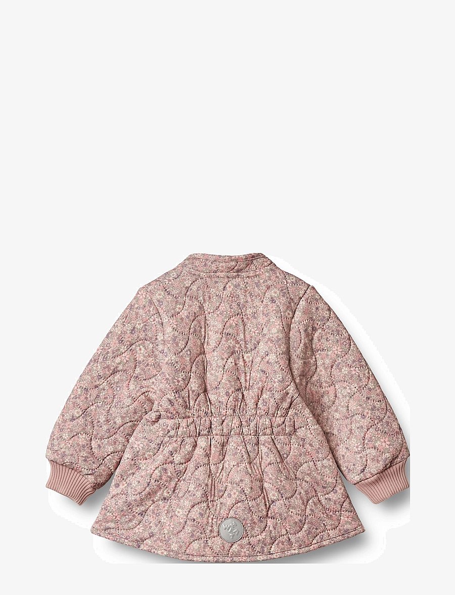 Wheat - Thermo Jacket Thilde - quiltede jakker - powder flower meadow - 1
