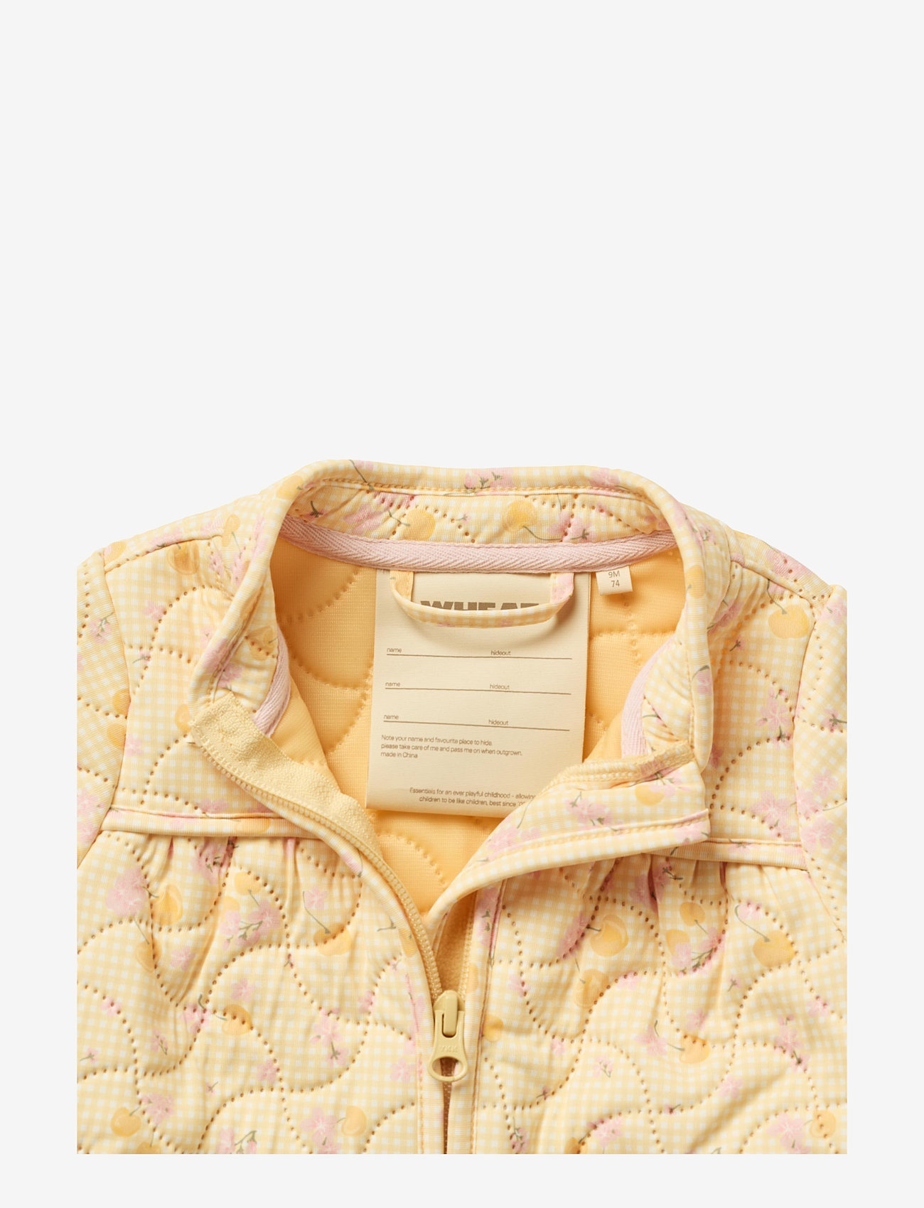 Wheat - Thermo Jacket Thilde - efterårsjakker - yellow cherries - 2