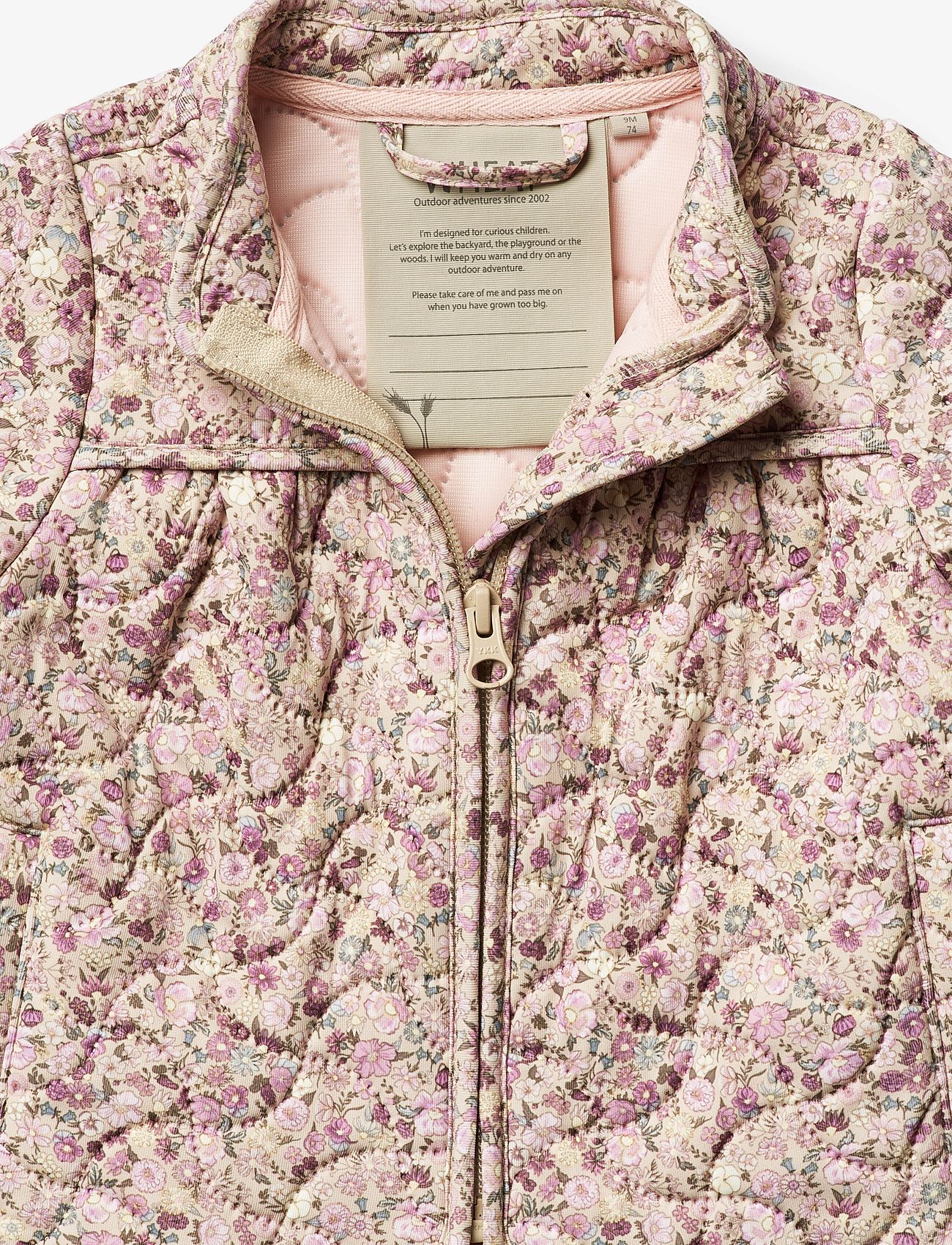 Wheat - Thermo Jacket Thilde - clam multi flowers - 2