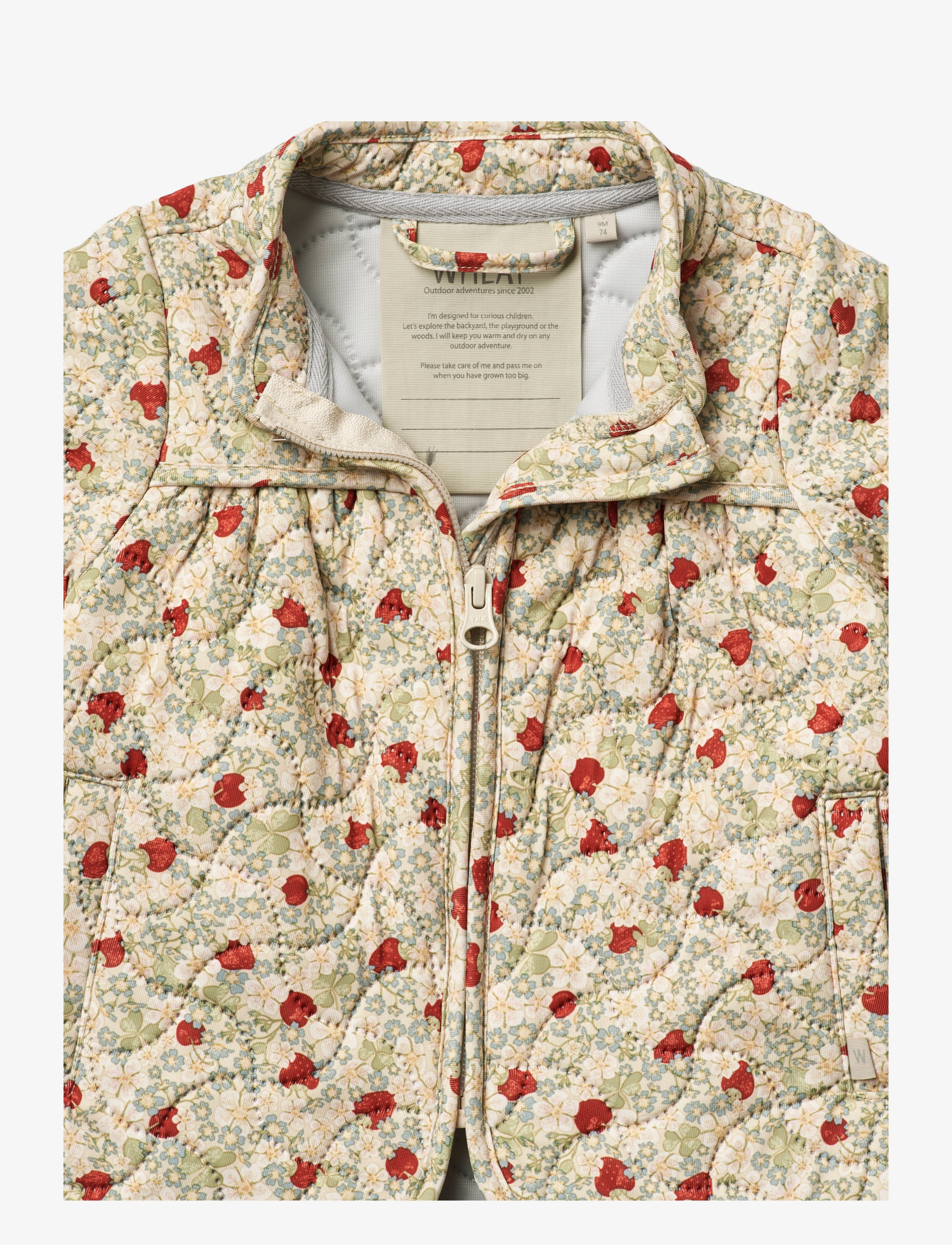 Wheat - Thermo Jacket Thilde - strawberry - 2