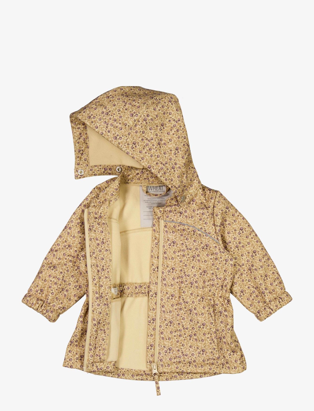 Wheat - Softshell Jacket Elois - lilac flowers - 2